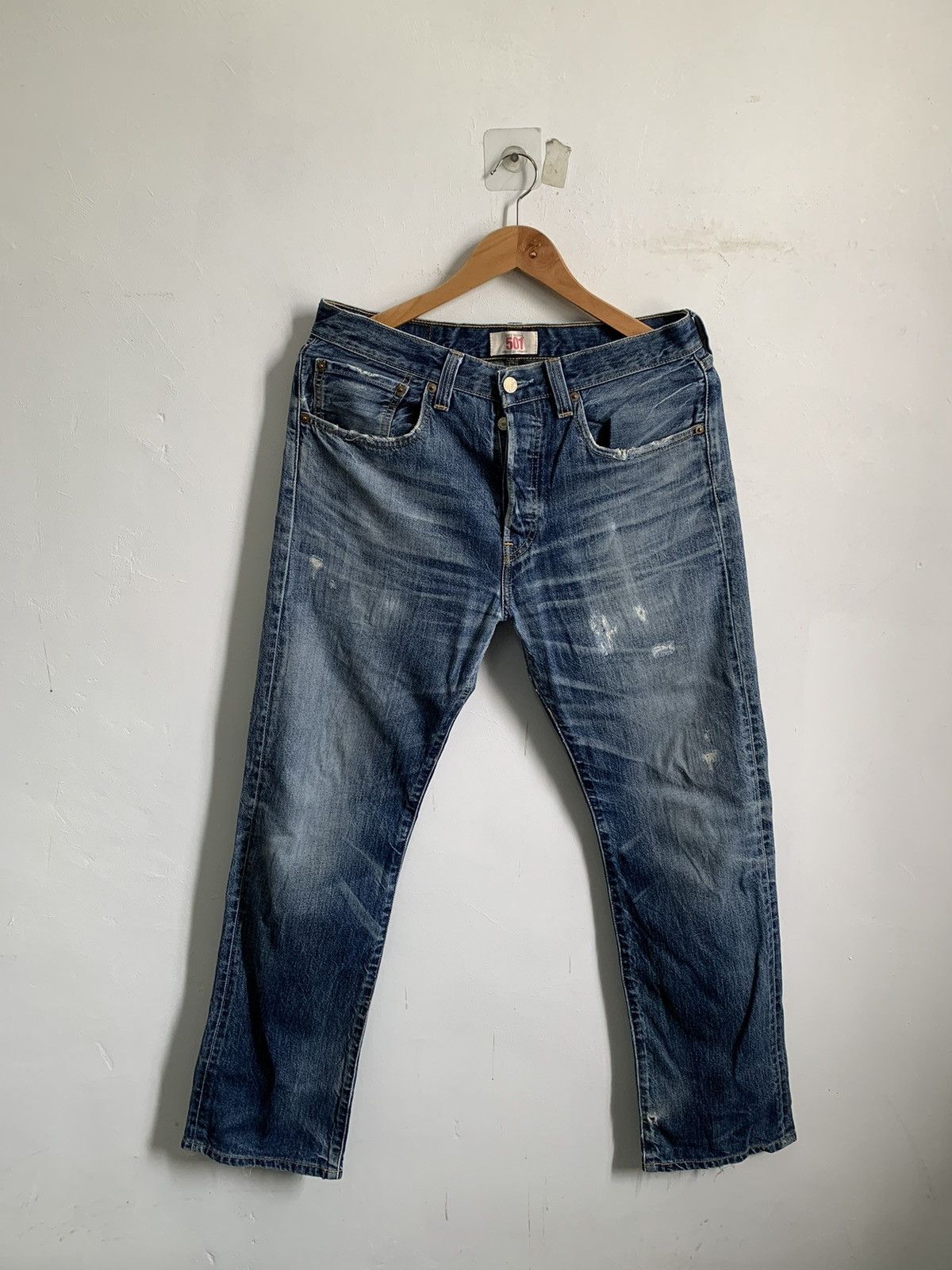 Levi's × Levi's Vintage Clothing × Vintage Vintage Levis Lot 501 Jeans Denim Size US 31 - 1 Thumbnail