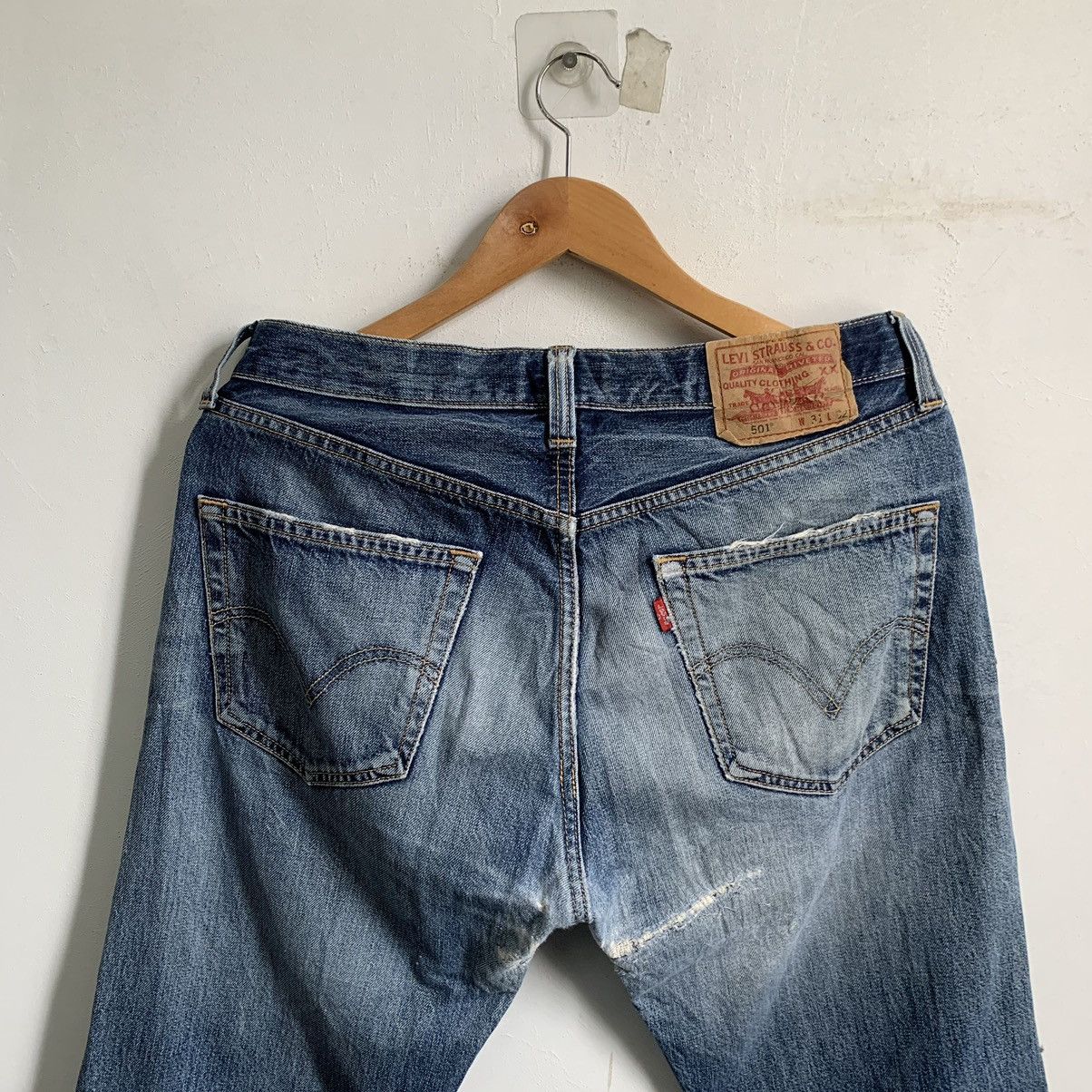 Levi's × Levi's Vintage Clothing × Vintage Vintage Levis Lot 501 Jeans Denim Size US 31 - 9 Thumbnail