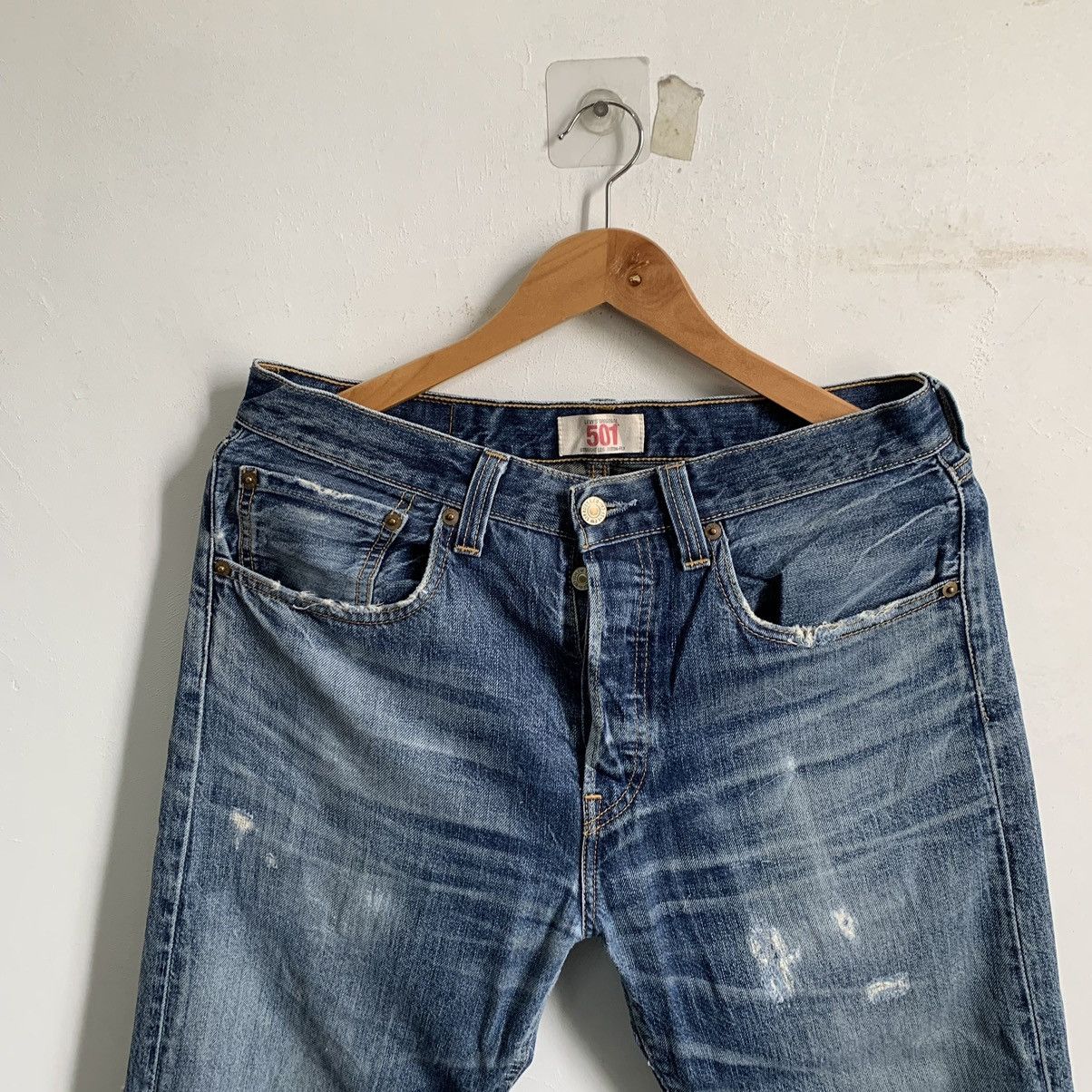 Levi's × Levi's Vintage Clothing × Vintage Vintage Levis Lot 501 Jeans Denim Size US 31 - 2 Thumbnail