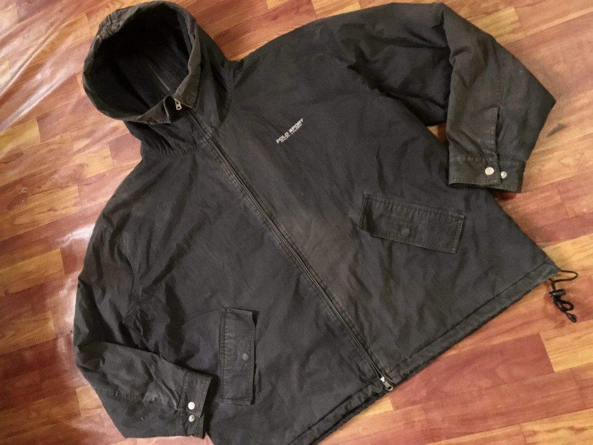 Vintage POLO SPORT RALPH LAUREN Jacket With Hoodie