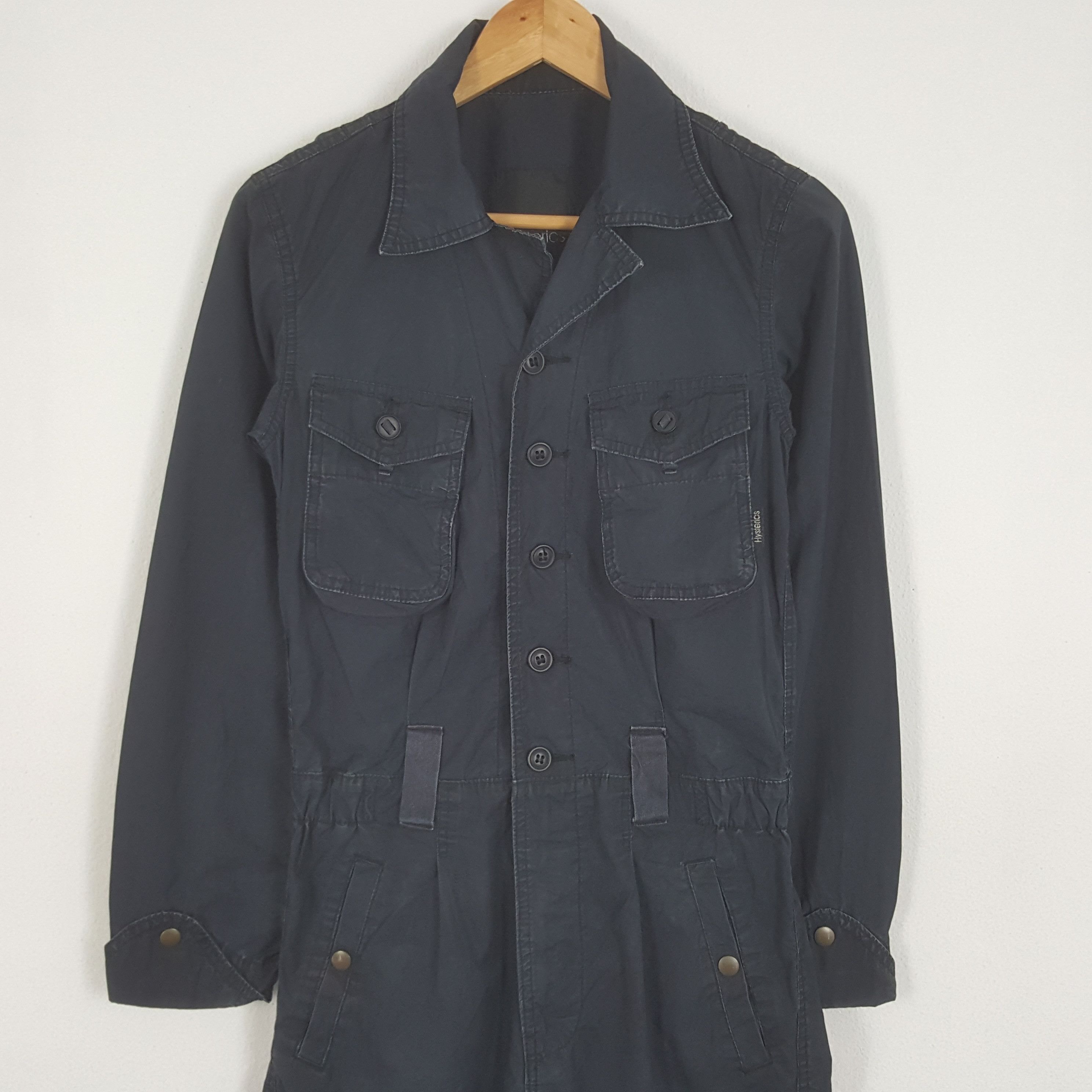 Hysteric Glamour Vintage Hysteric Glamour Japanese Custom Art Coverall Jacket Size US XS / EU 42 / 0 - 5 Thumbnail