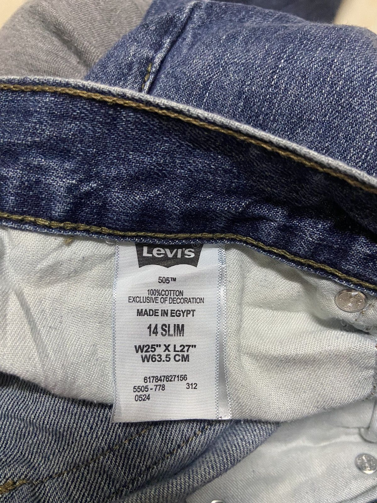 Levi's Vintage Levis 505 Denim Jeans straight cut Fit W26 Size US 26 / EU 42 - 7 Thumbnail