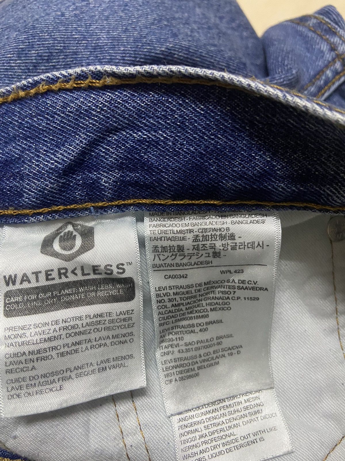 Levi's Vintage 516 Levis Jeans Denim W36 light blue Size US 36 / EU 52 - 6 Thumbnail