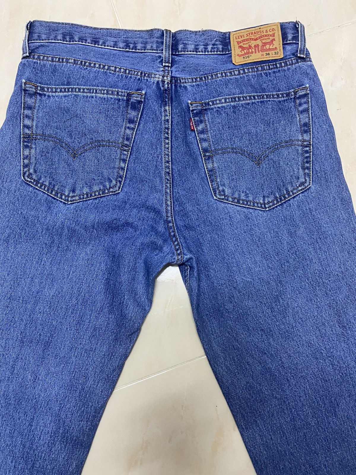 Levi's Vintage 516 Levis Jeans Denim W36 light blue Size US 36 / EU 52 - 4 Thumbnail