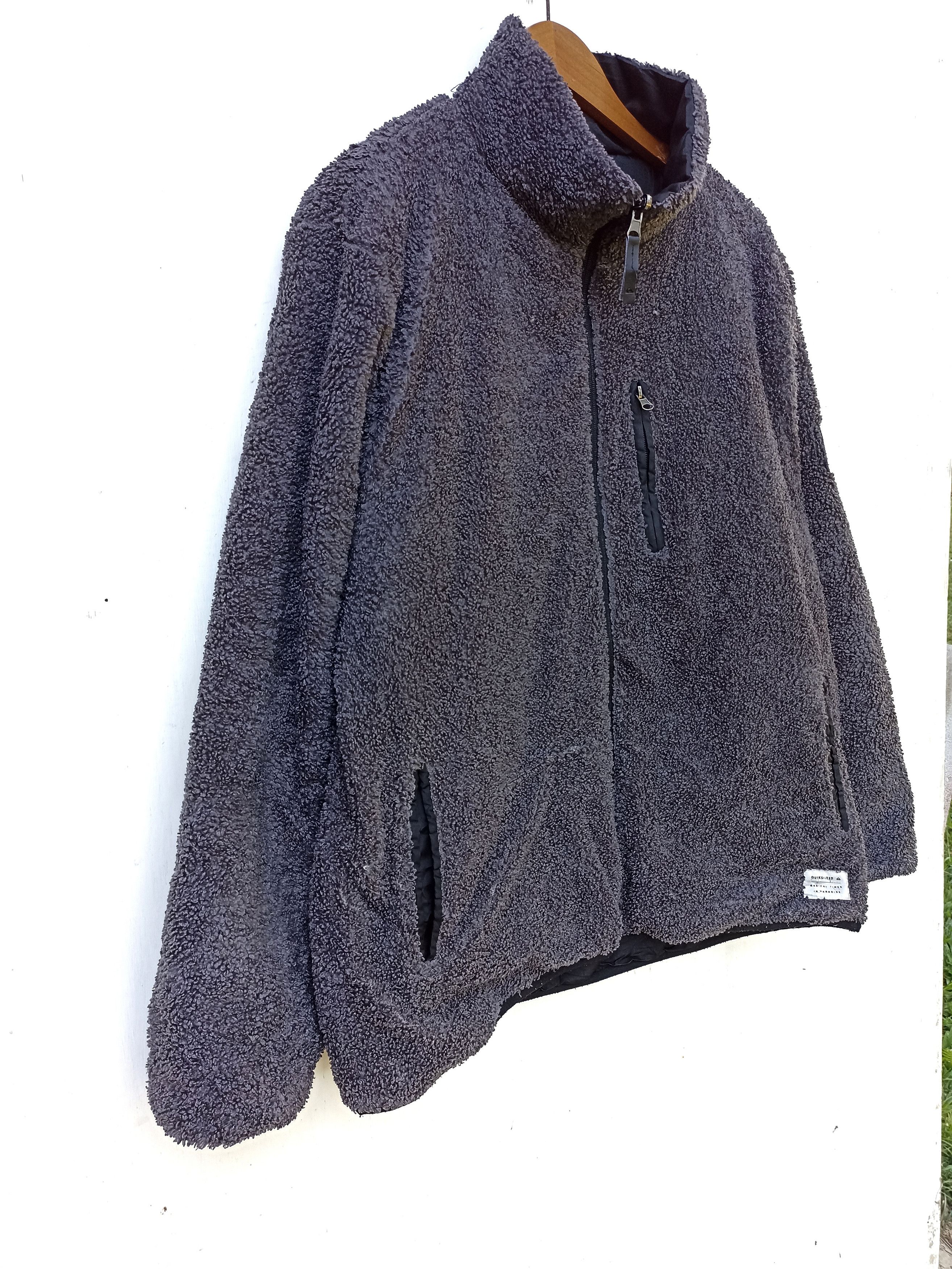 Quicksilver Quiksilver jacket bombers riversible fleece Size US XL / EU 56 / 4 - 5 Thumbnail
