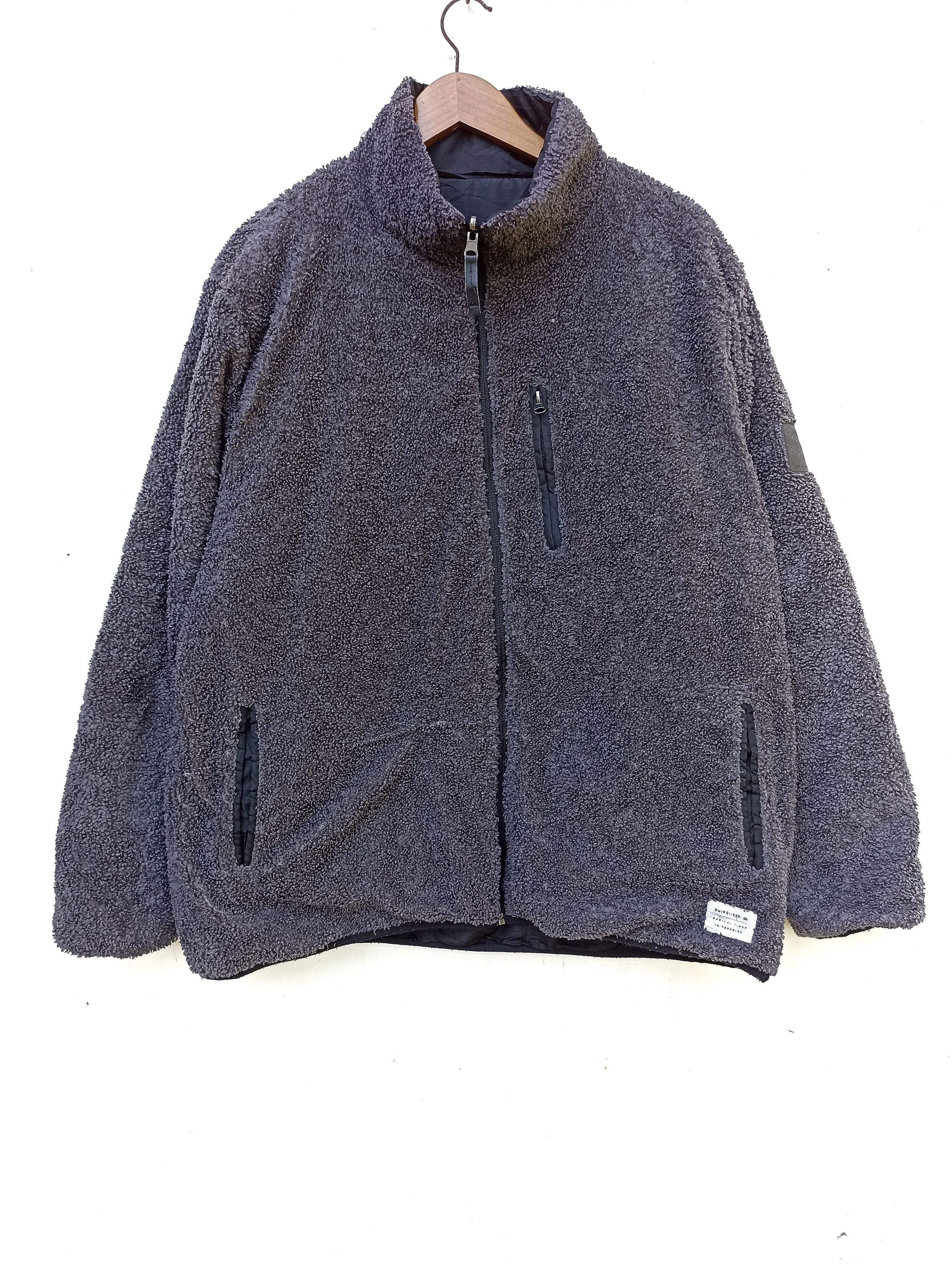 Quicksilver Quiksilver jacket bombers riversible fleece Size US XL / EU 56 / 4 - 4 Thumbnail