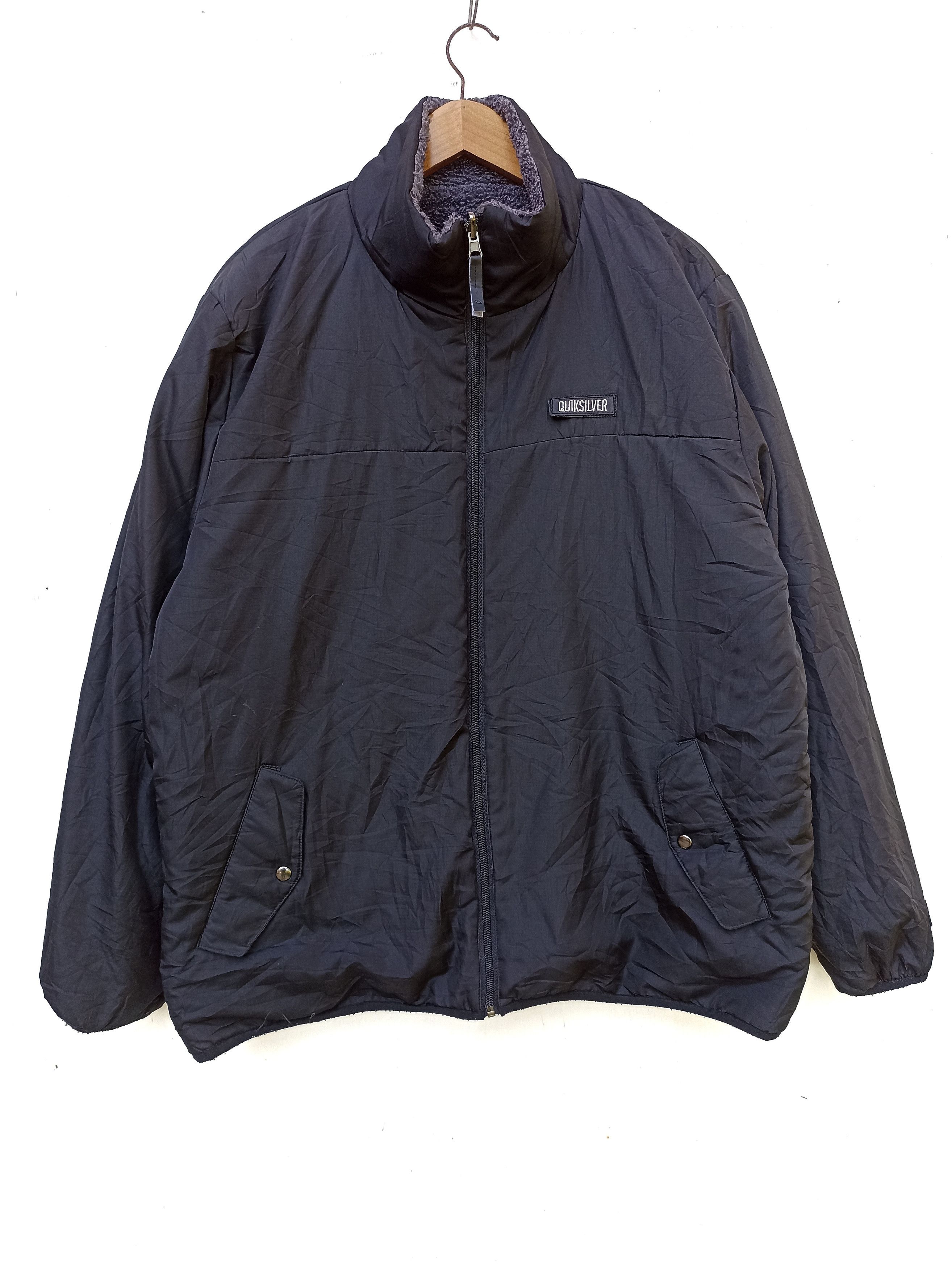 Quicksilver Quiksilver jacket bombers riversible fleece Size US XL / EU 56 / 4 - 2 Thumbnail