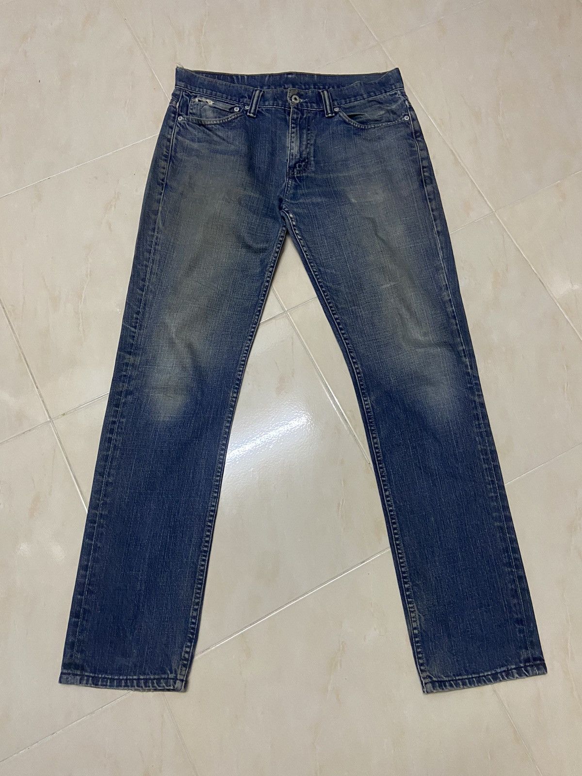 Levi's Vintage 511 Levis Jeans Denim fit W35 dark blue Size US 35 - 1 Thumbnail