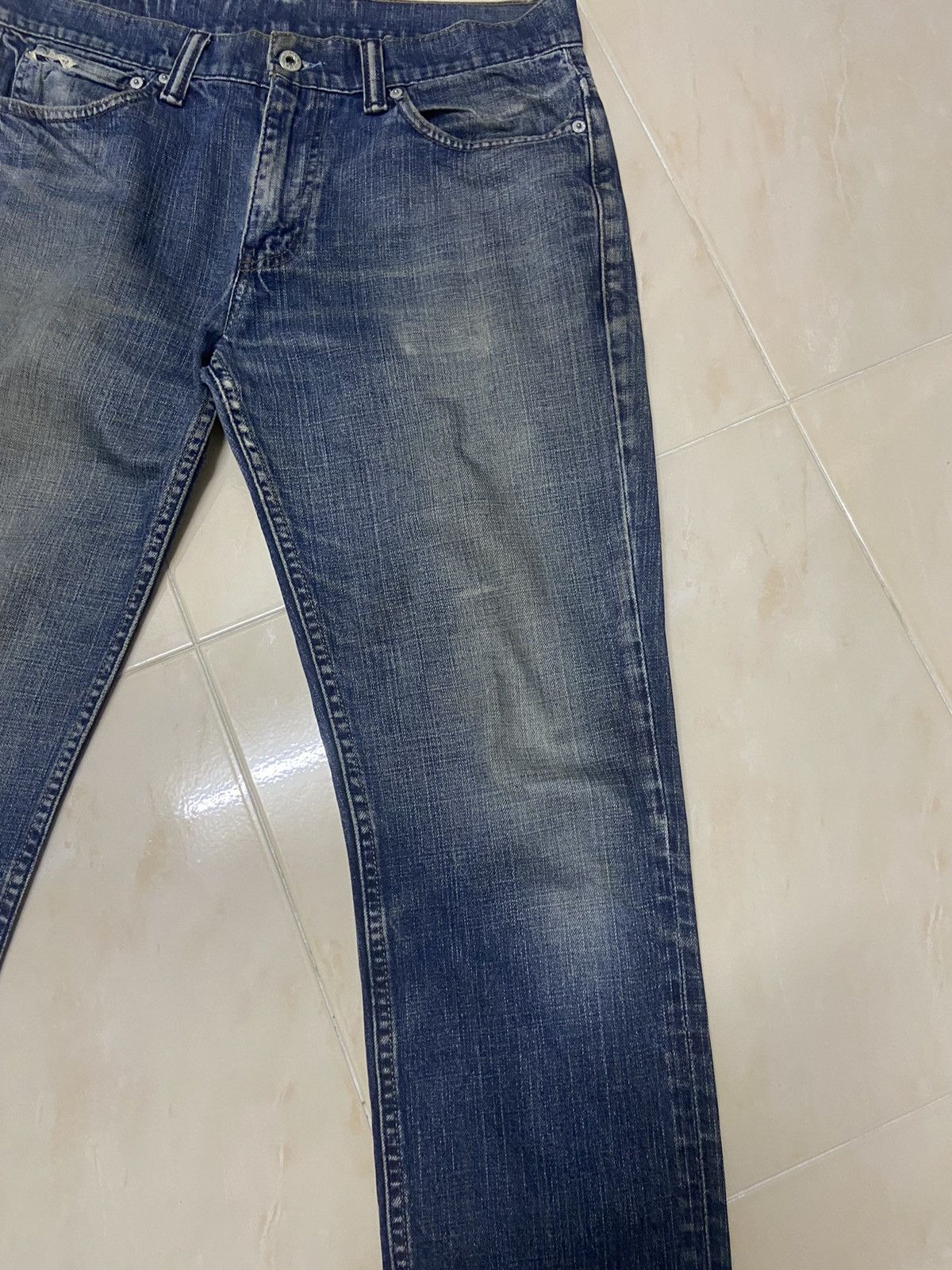 Levi's Vintage 511 Levis Jeans Denim fit W35 dark blue Size US 35 - 3 Thumbnail