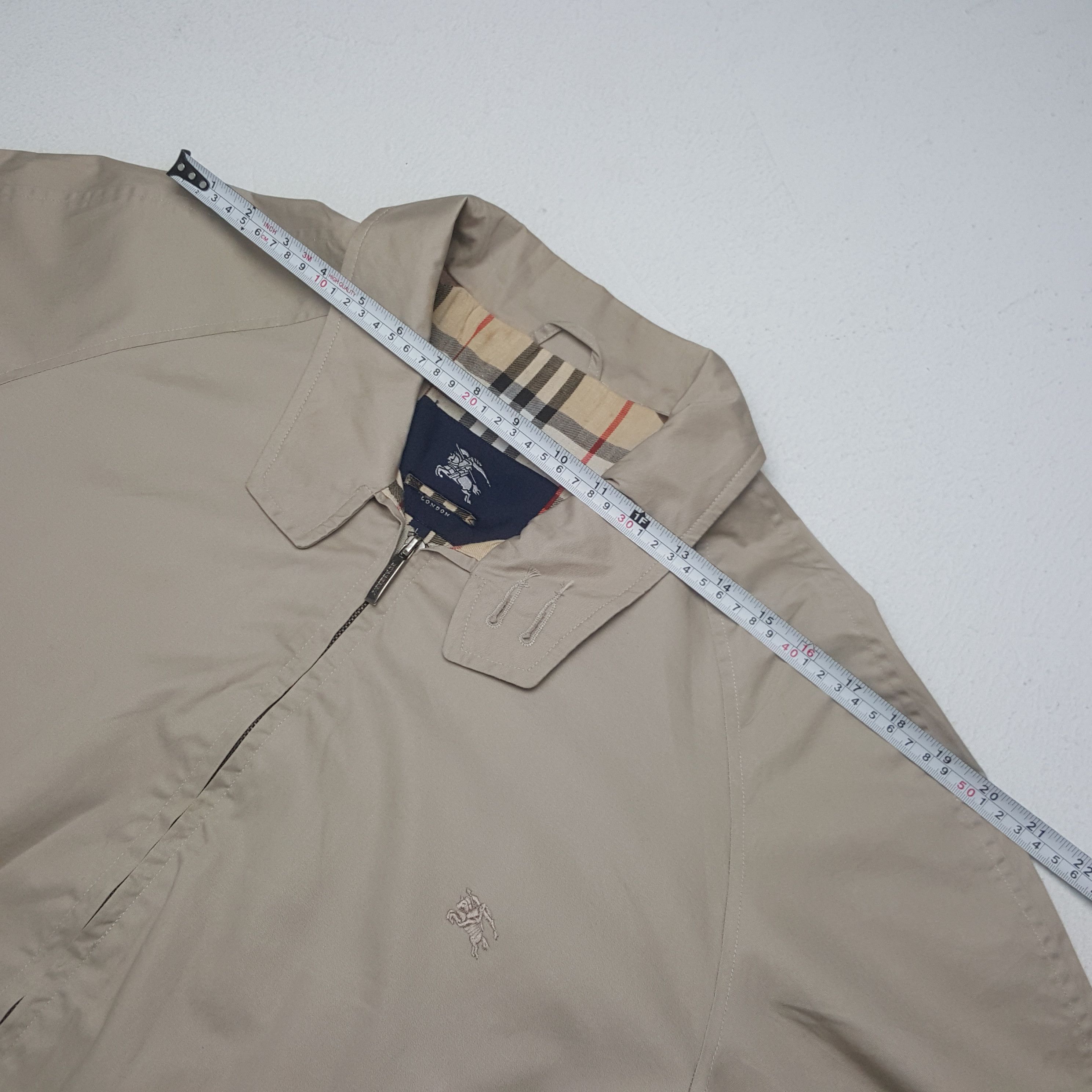 Vintage Burberry London Nova Check Harrington Jacket