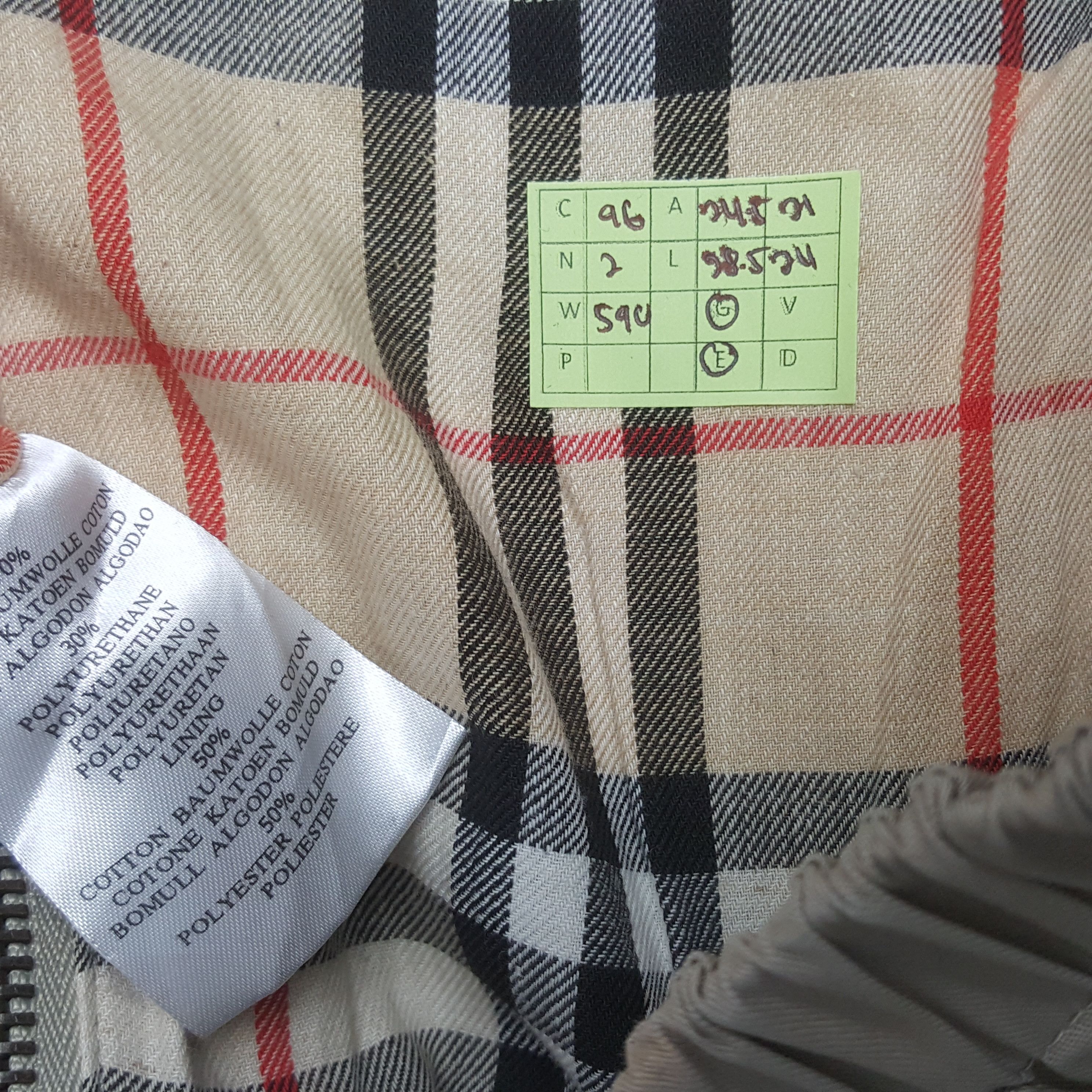 Burberry × Vintage Vintage Burberry London Nova Check
