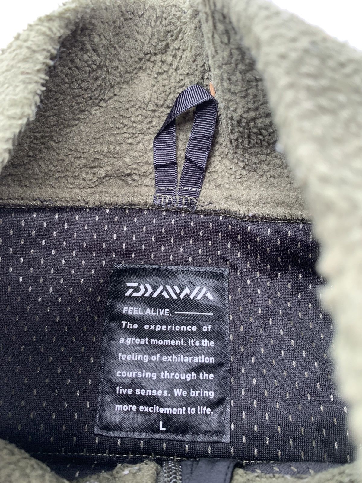 Vintage Vintage Daiwa Retro X fleece Sherpa sleveless vest jacket Size US L / EU 52-54 / 3 - 3 Thumbnail