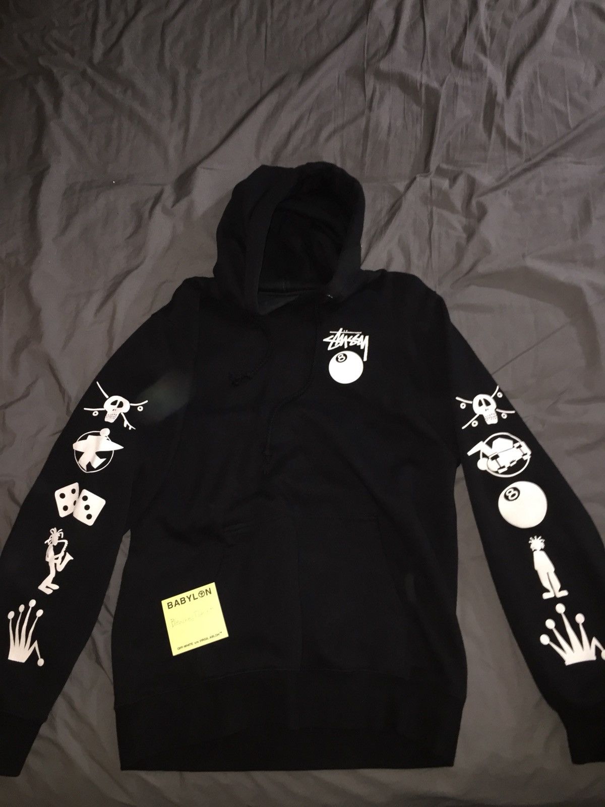 Stussy been cheap trill hoodie