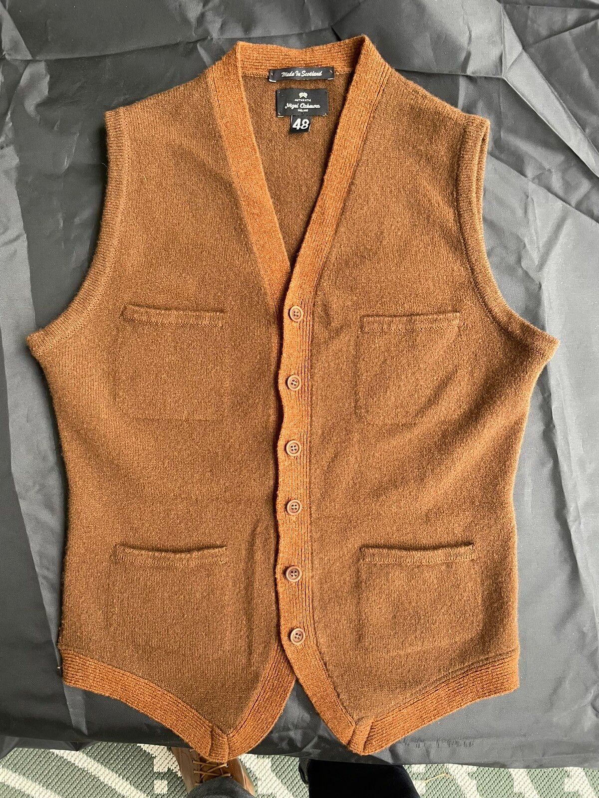Nigel Cabourn Nigel Cabourn wool vest size 48 | Grailed