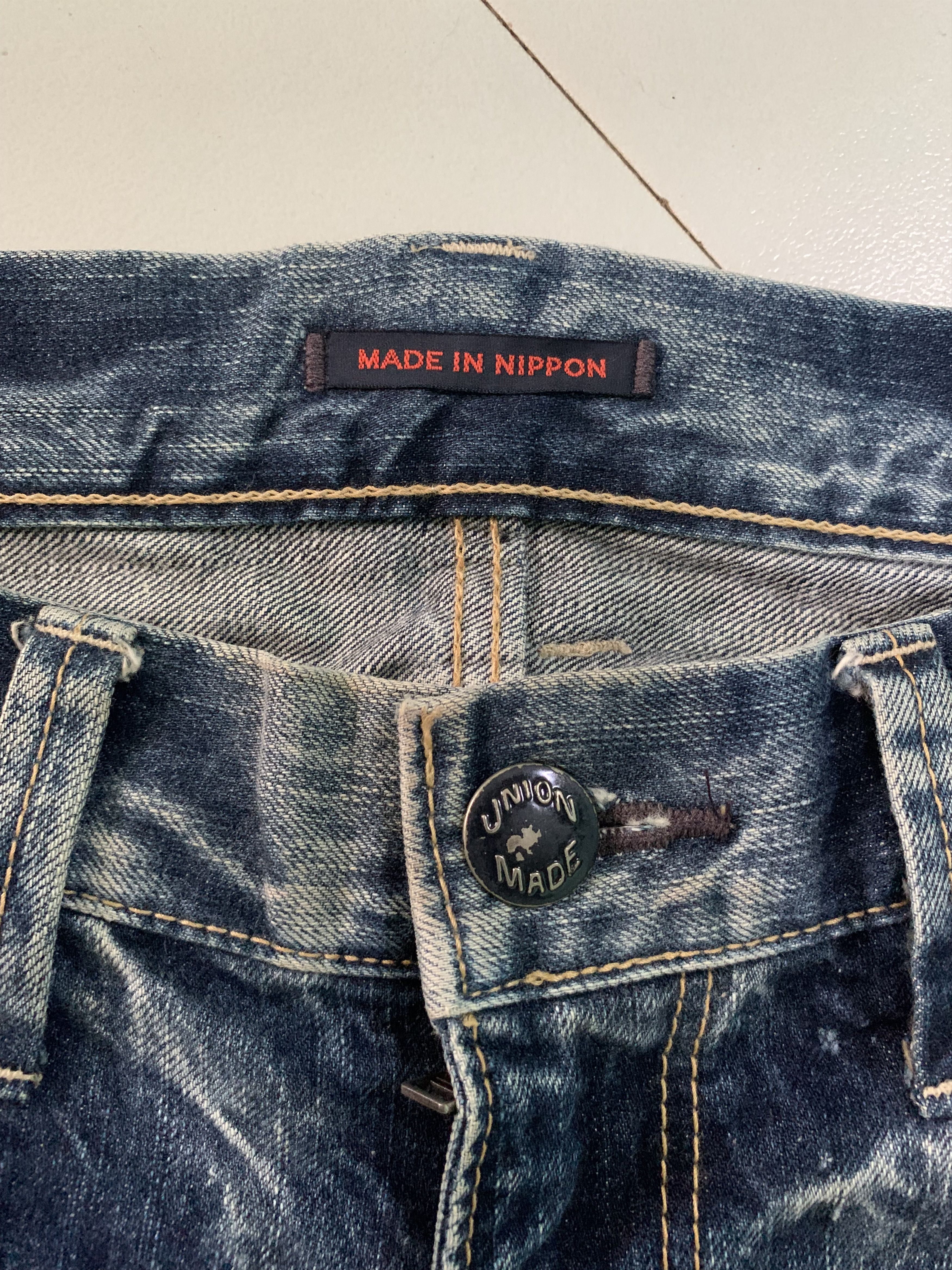 Japanese Brand Vintage Blue Way Denim Cargo Pants Distressed Size US 35 - 13 Thumbnail