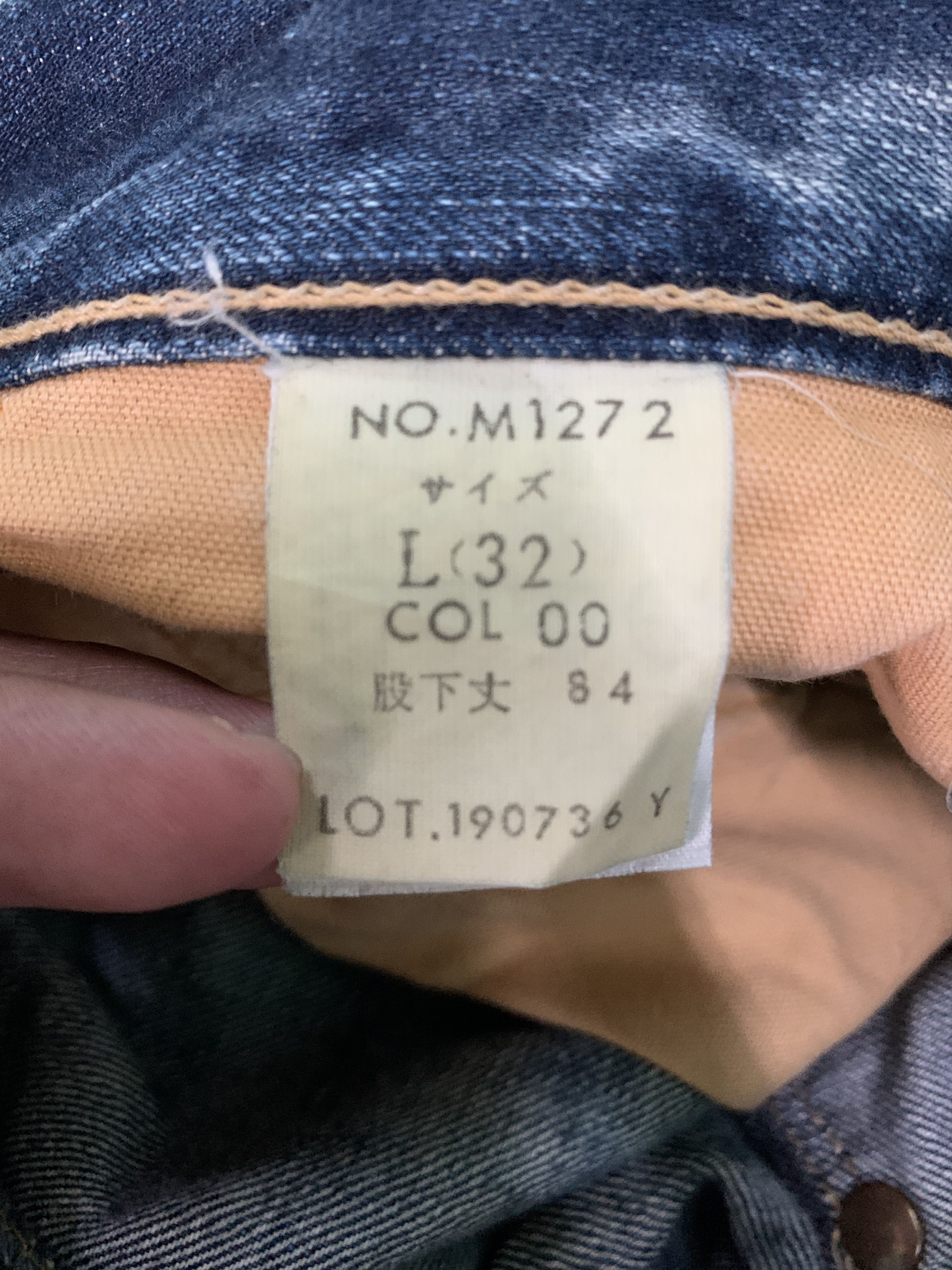 Japanese Brand Vintage Blue Way Denim Cargo Pants Distressed Size US 35 - 16 Thumbnail