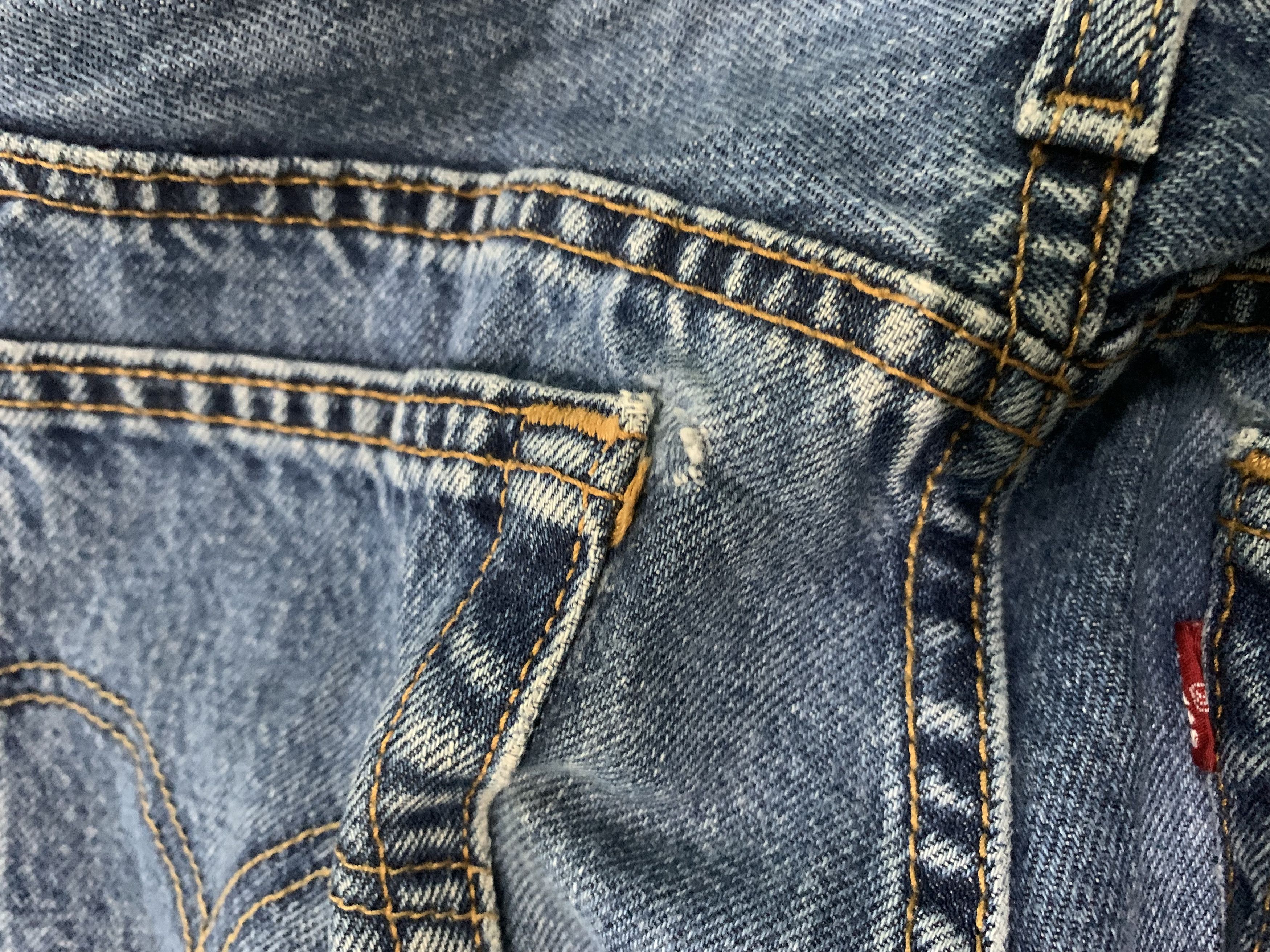 Levi's Vintage Levis 501 Pants Blue Denim Size US 31 - 14 Thumbnail