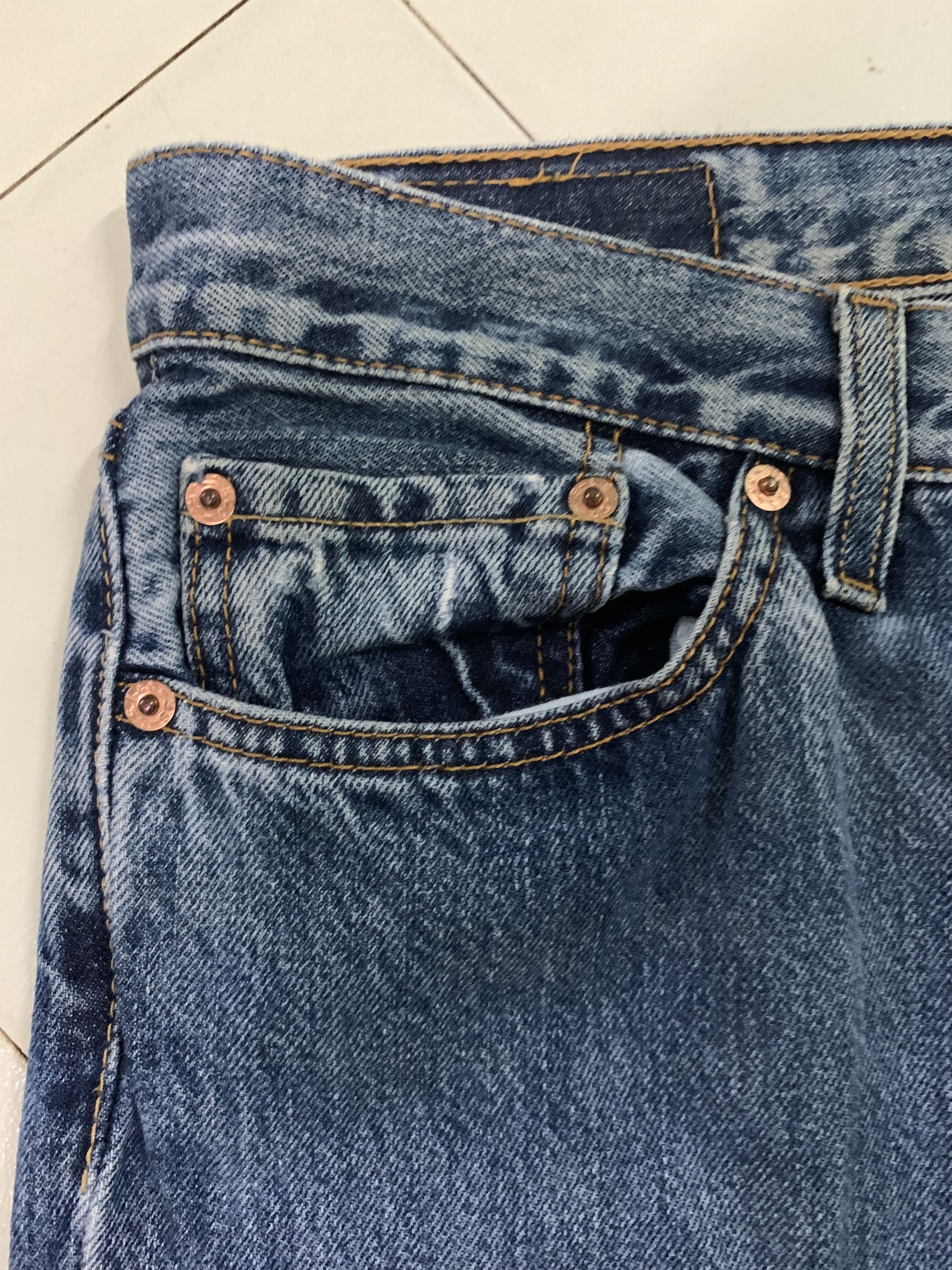 Levi's Vintage Levis 501 Pants Blue Denim Size US 31 - 9 Thumbnail