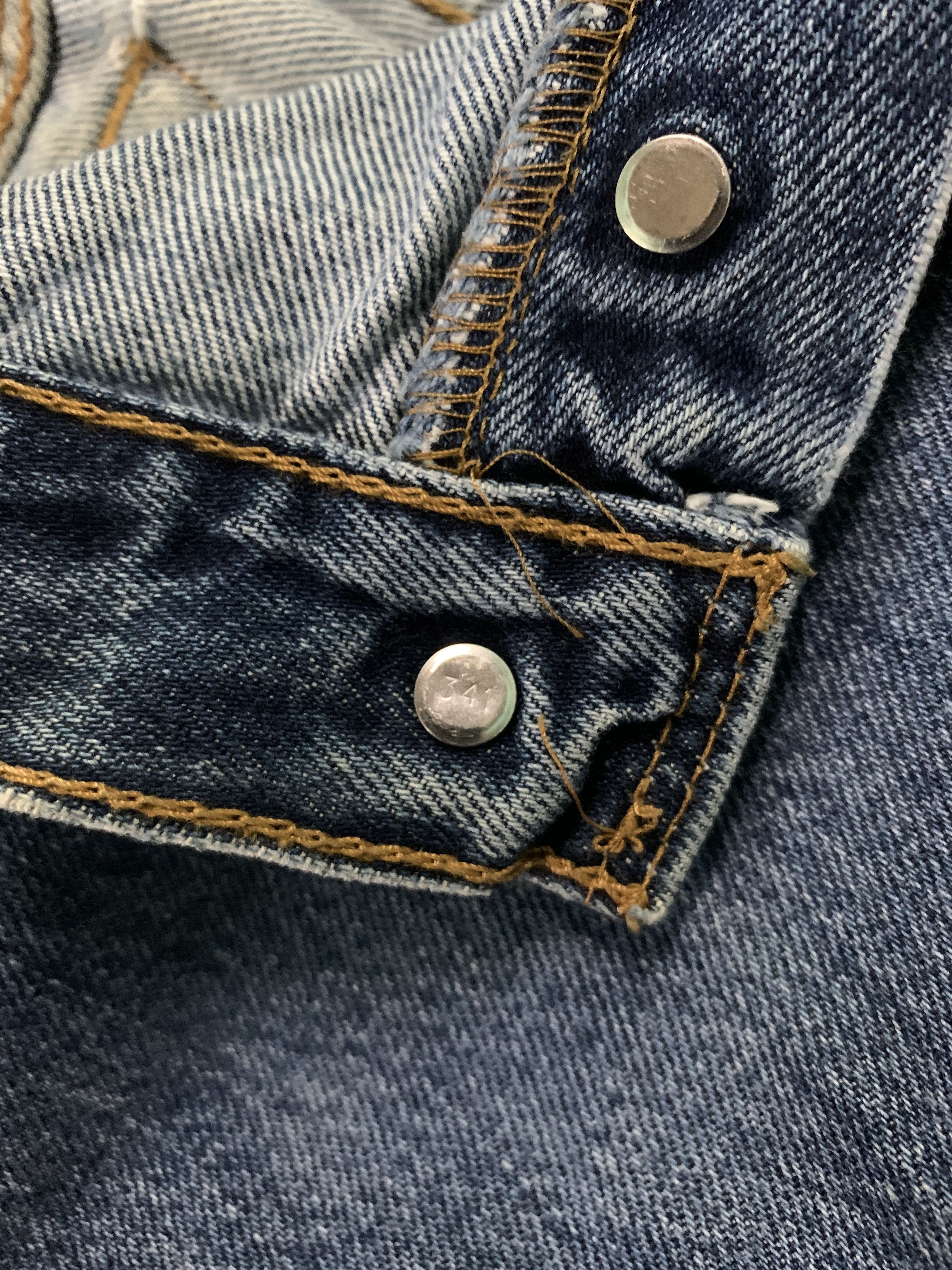 Levi's Vintage Levis 501 Pants Blue Denim Size US 31 - 11 Thumbnail