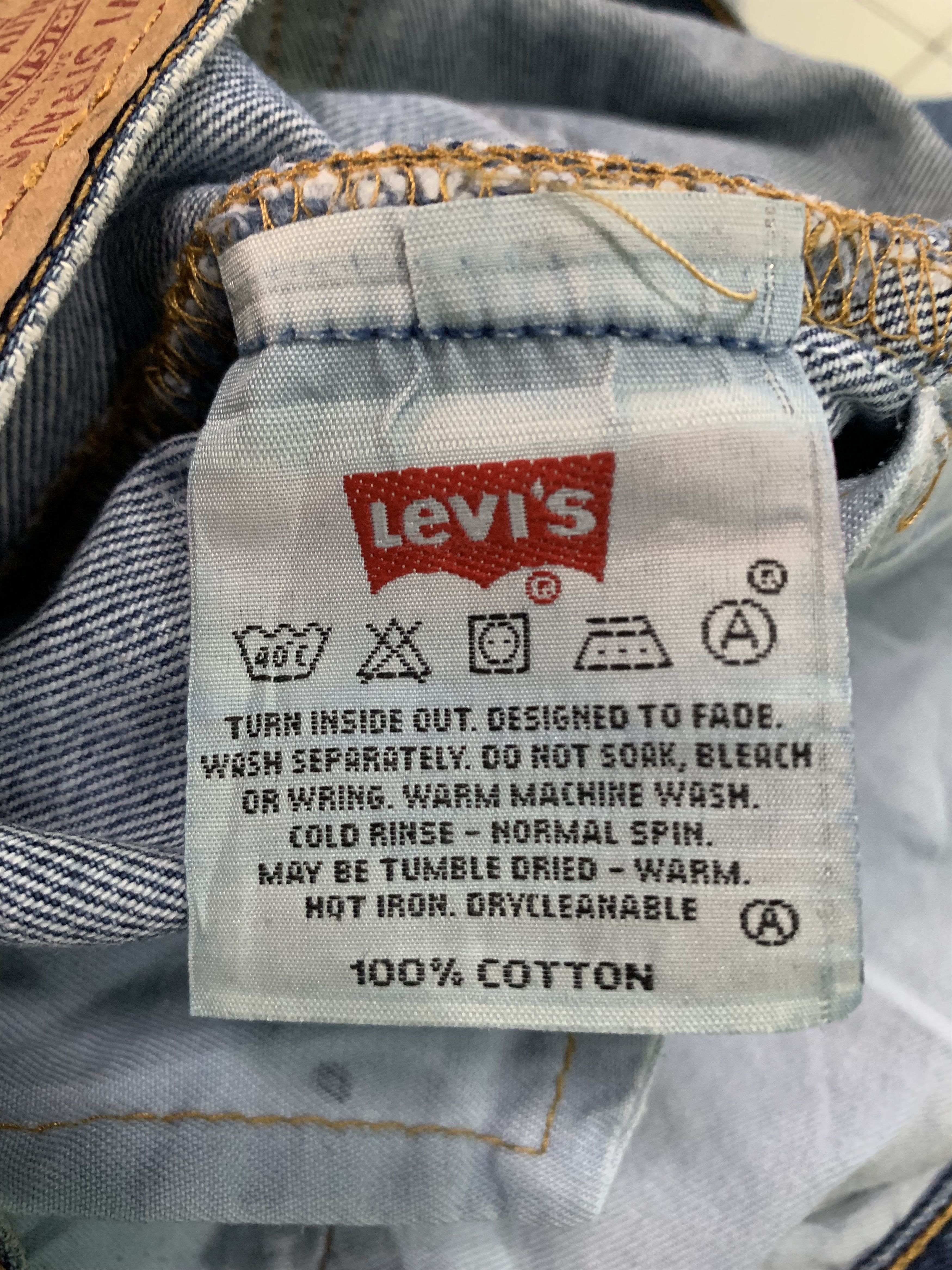 Levi's Vintage Levis 501 Pants Blue Denim Size US 31 - 17 Thumbnail