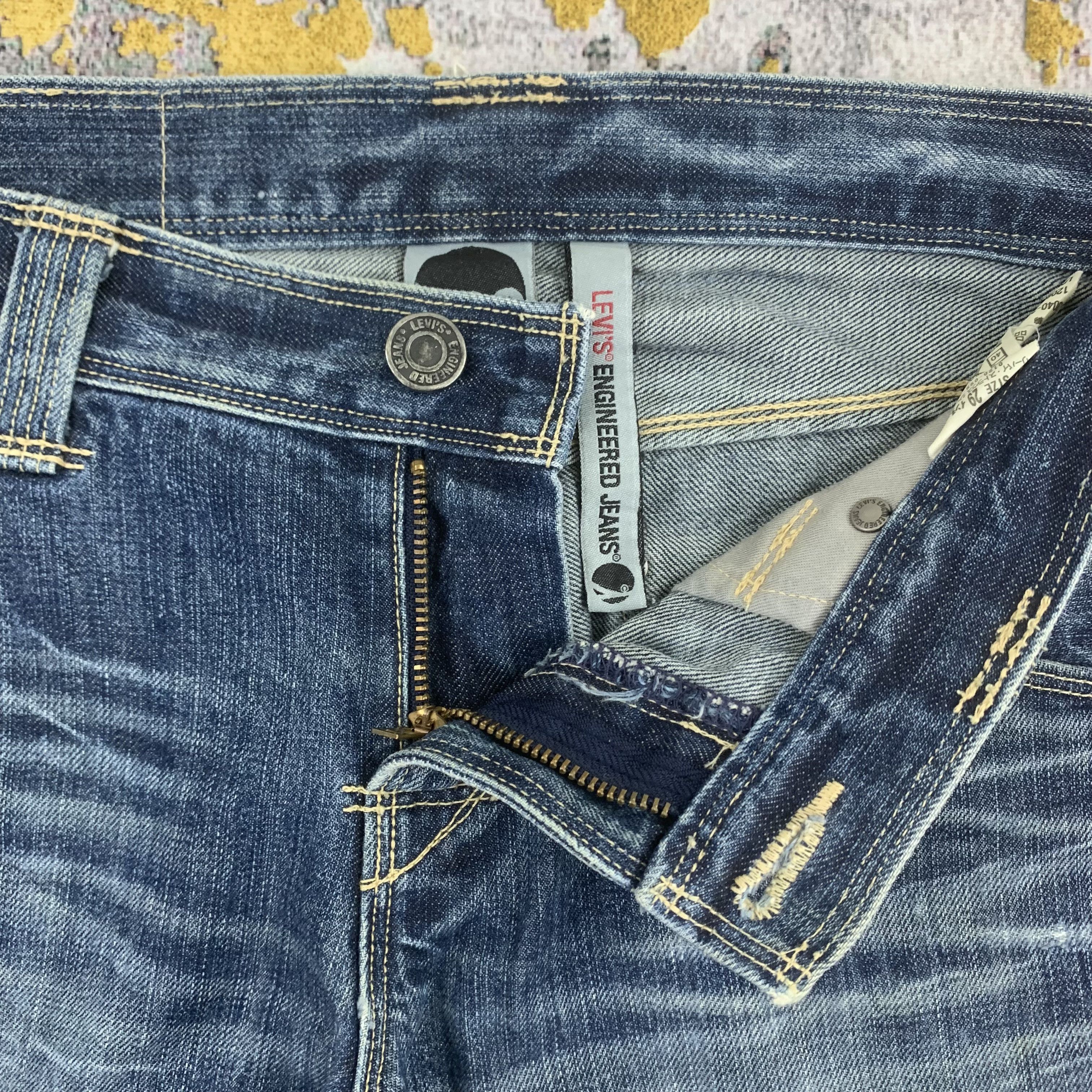 Levi's × Levi's Vintage Clothing Vintage Levis Engineered Jeans Blue Wash Mid Rise Regular Size US 30 / EU 46 - 3 Thumbnail