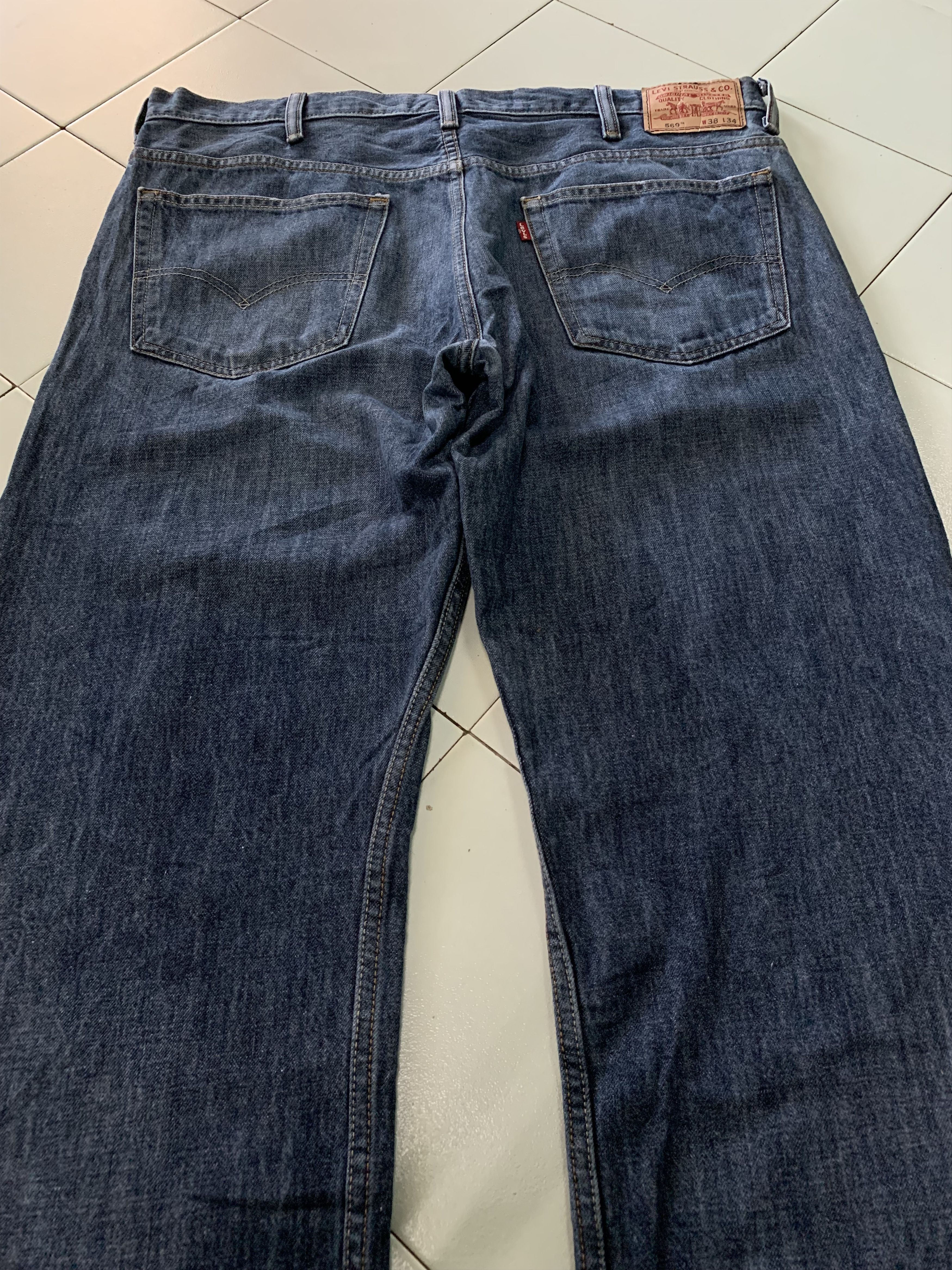 Levi's Vintage Levis Jeans Blue Denim Levis 569 Size US 40 / EU 56 - 4 Thumbnail