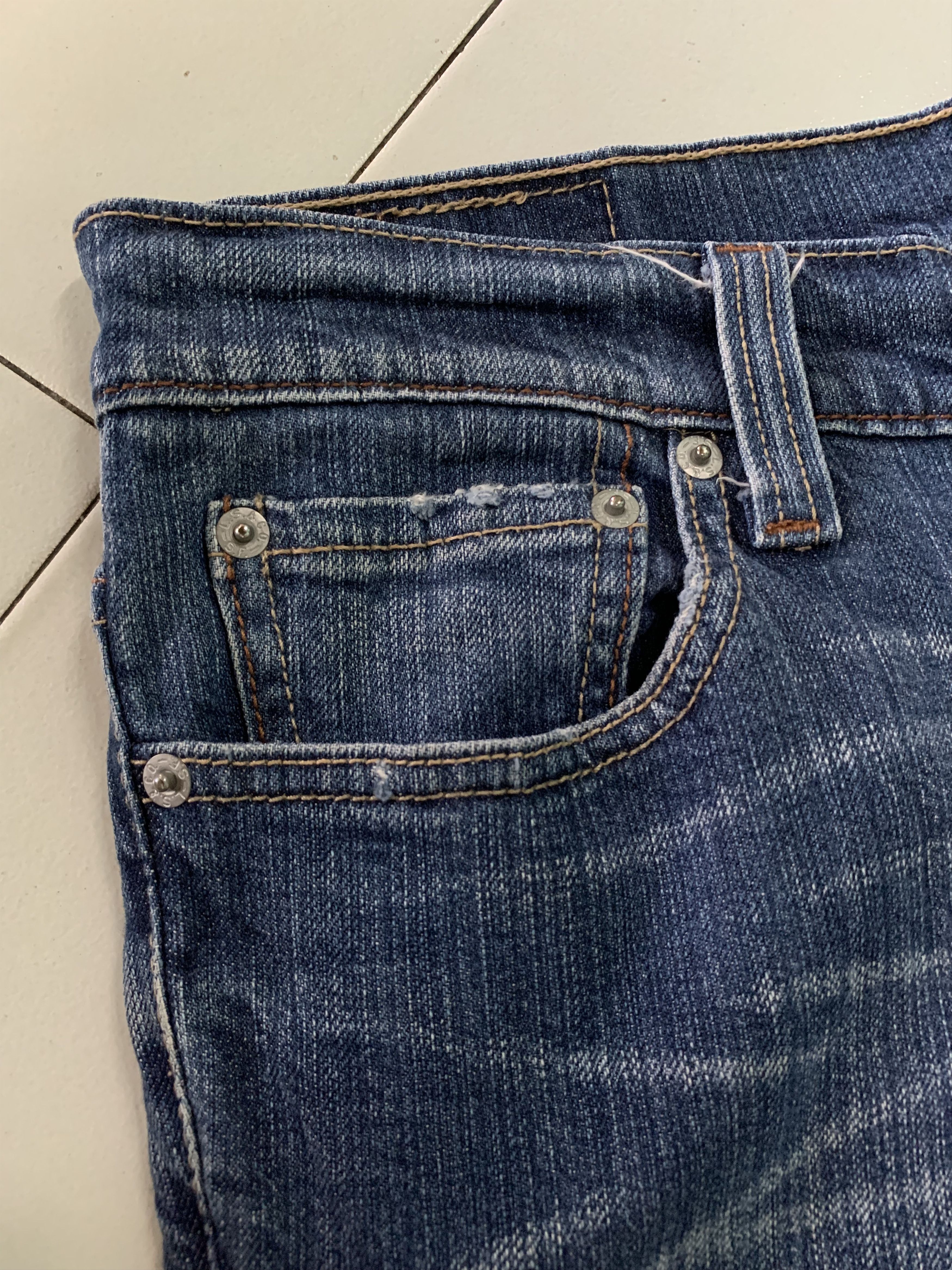 Levi's Vintage Levis Jeans Blue Denim Skinny Levis 510 Size US 32 / EU 48 - 8 Thumbnail
