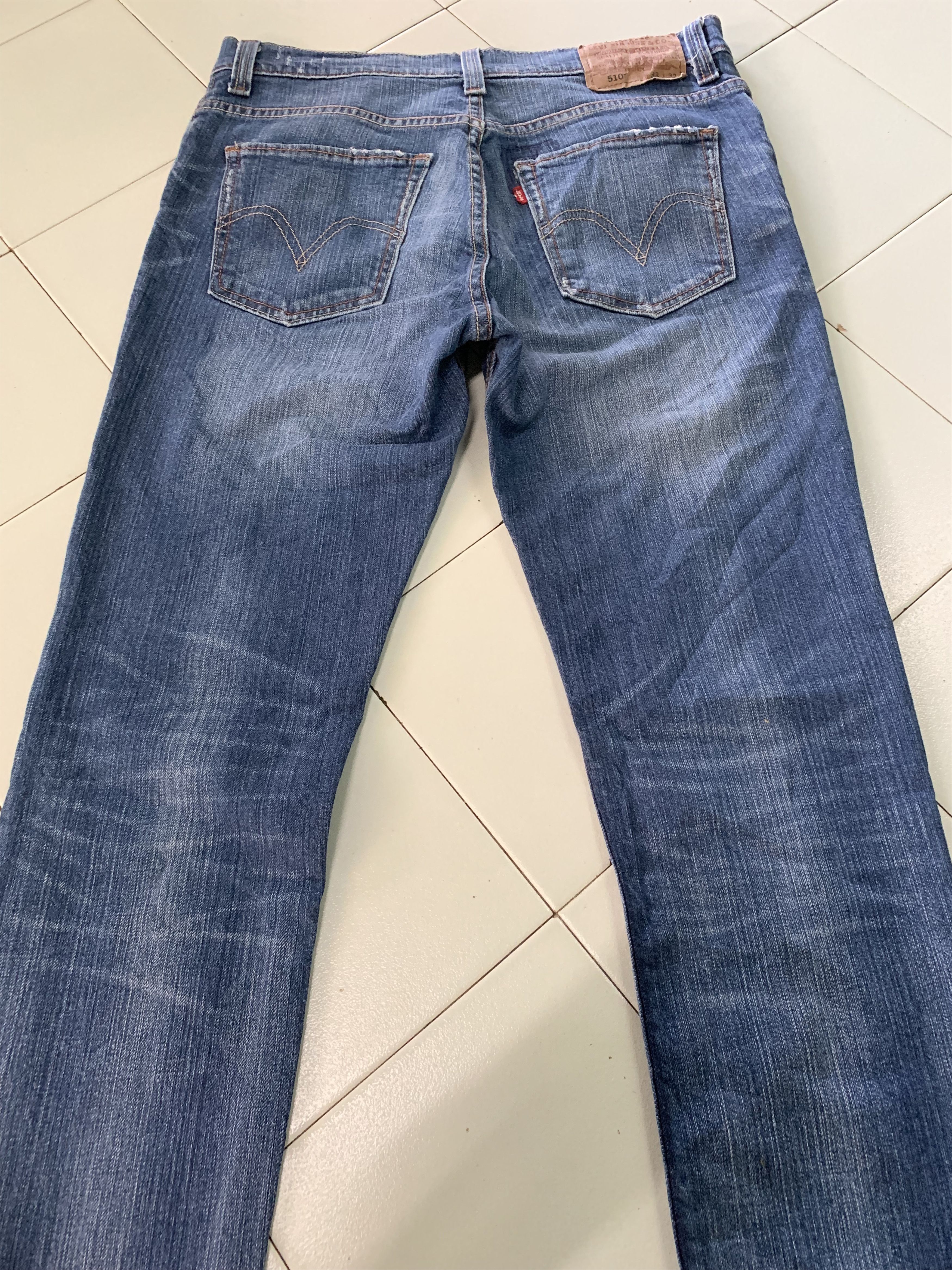 Levi's Vintage Levis Jeans Blue Denim Skinny Levis 510 Size US 32 / EU 48 - 4 Thumbnail