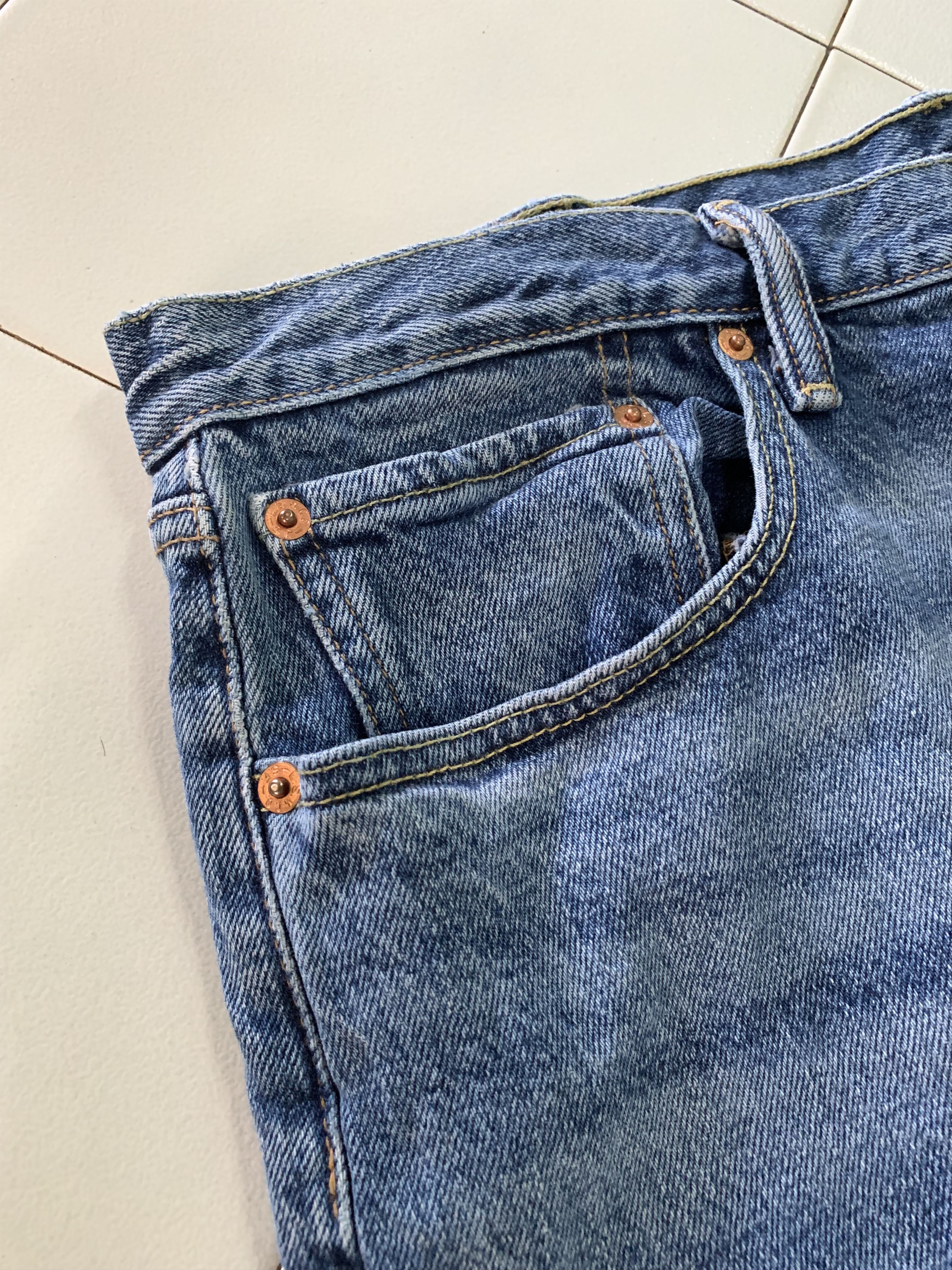 Levi's Vintage Levis Jeans Blue Denim Levis 502 Size US 38 / EU 54 - 9 Thumbnail