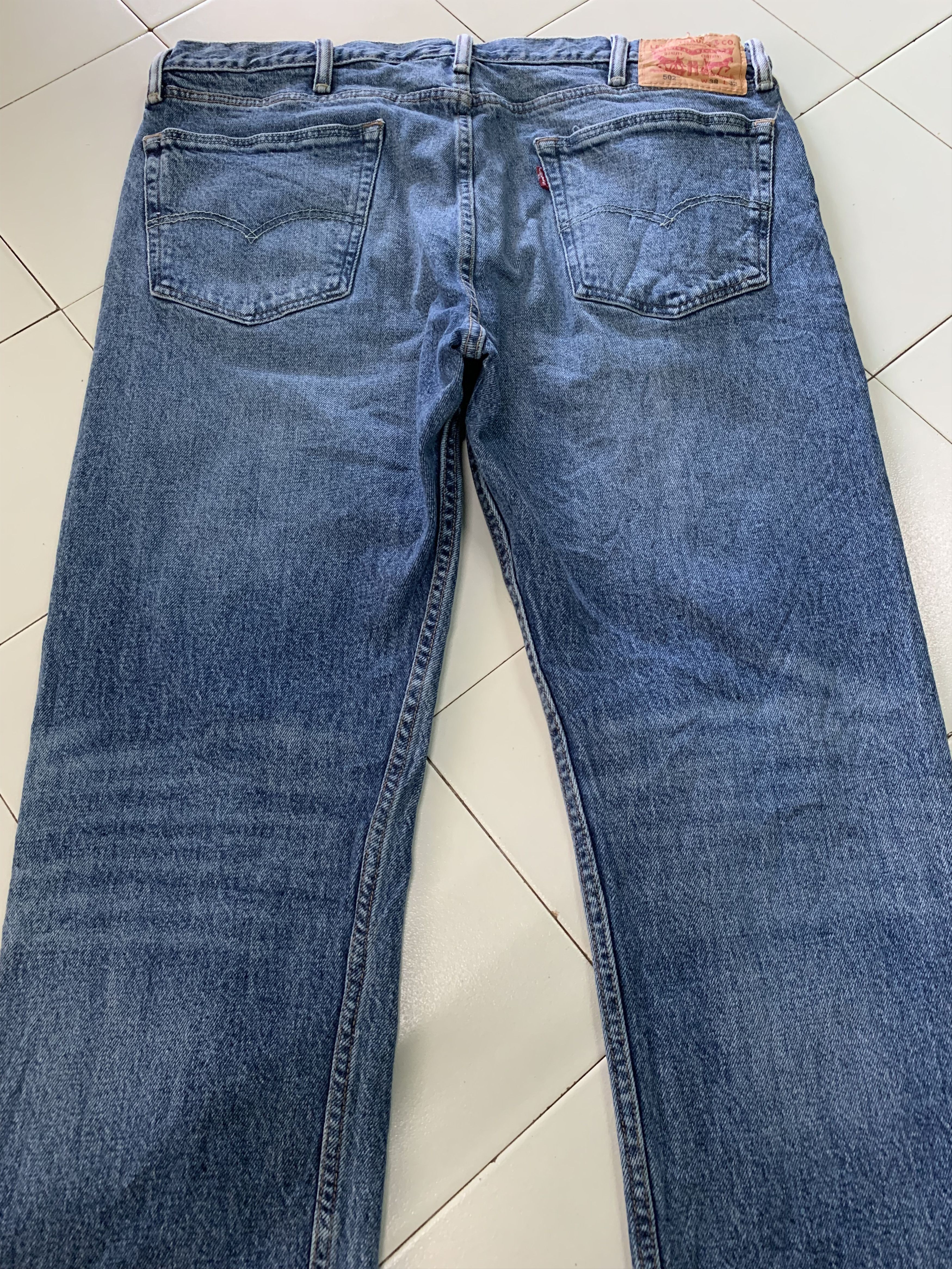 Levi's Vintage Levis Jeans Blue Denim Levis 502 Size US 38 / EU 54 - 4 Thumbnail