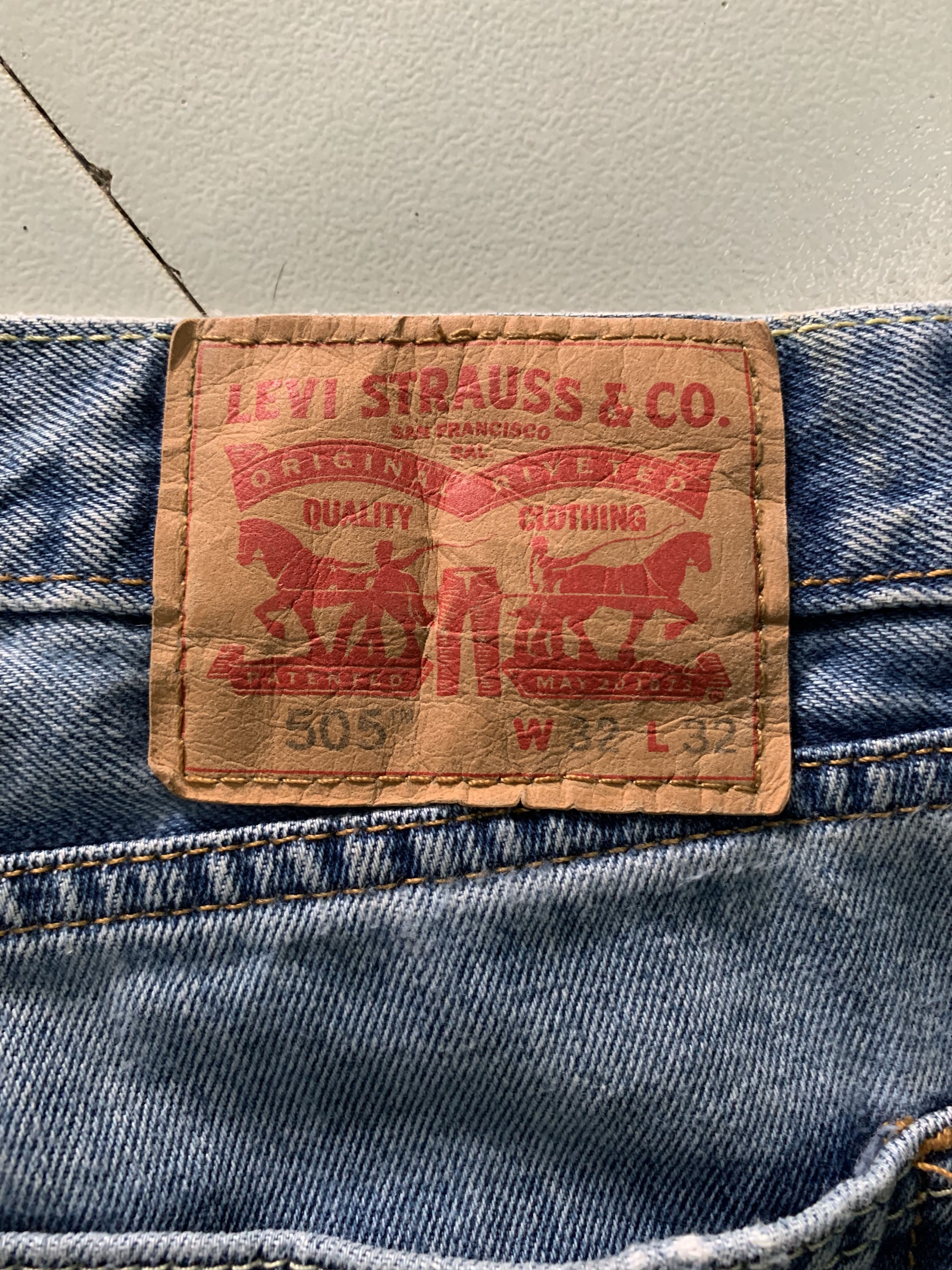 Levi's Vintage Levis Jeans Light Wash Blue Denim Levis 505 Size US 32 / EU 48 - 11 Thumbnail