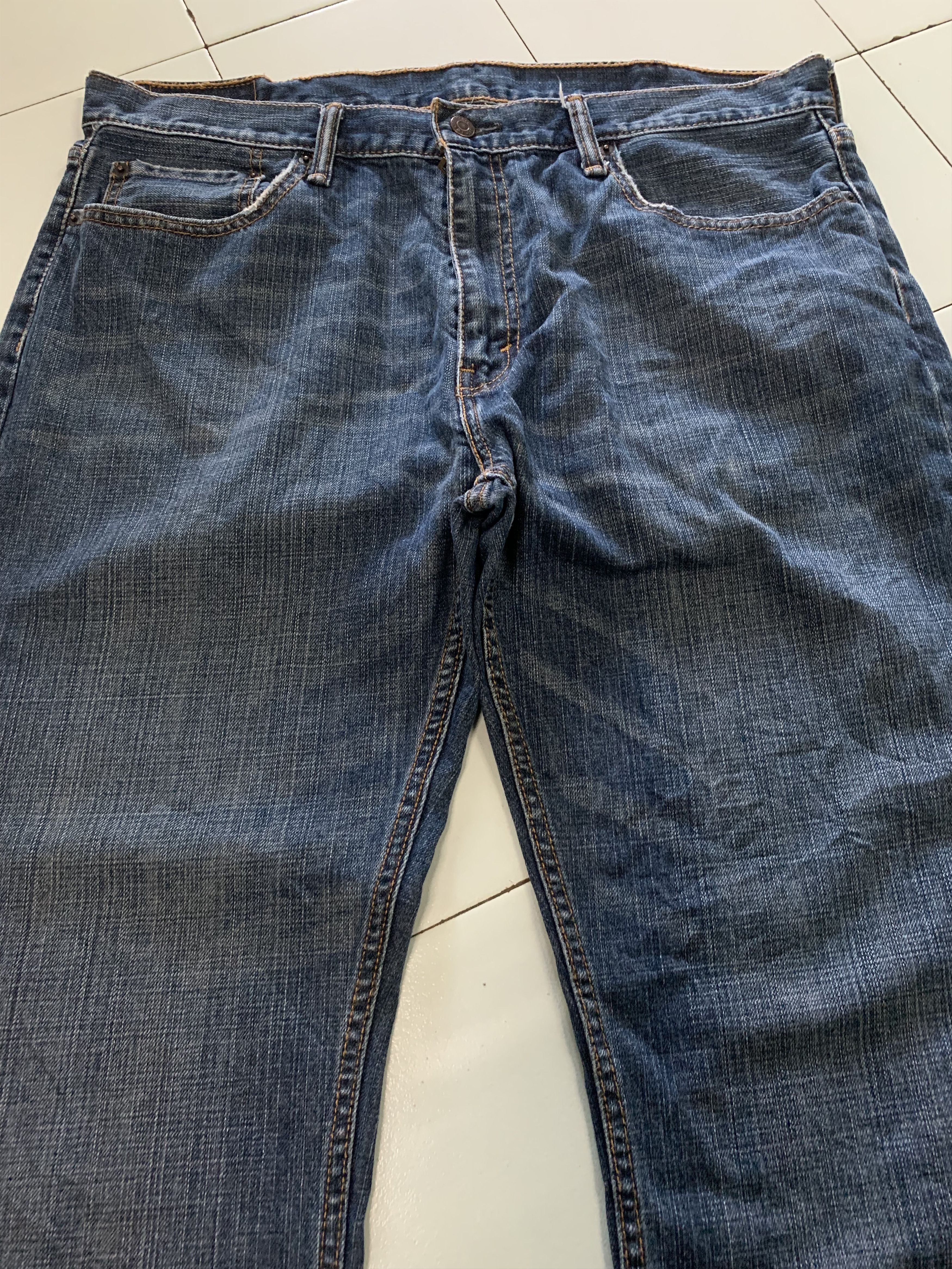 Levi's Vintage Y2k Levis Jeans Blue Denim Levis 559 Size US 38 / EU 54 - 3 Thumbnail