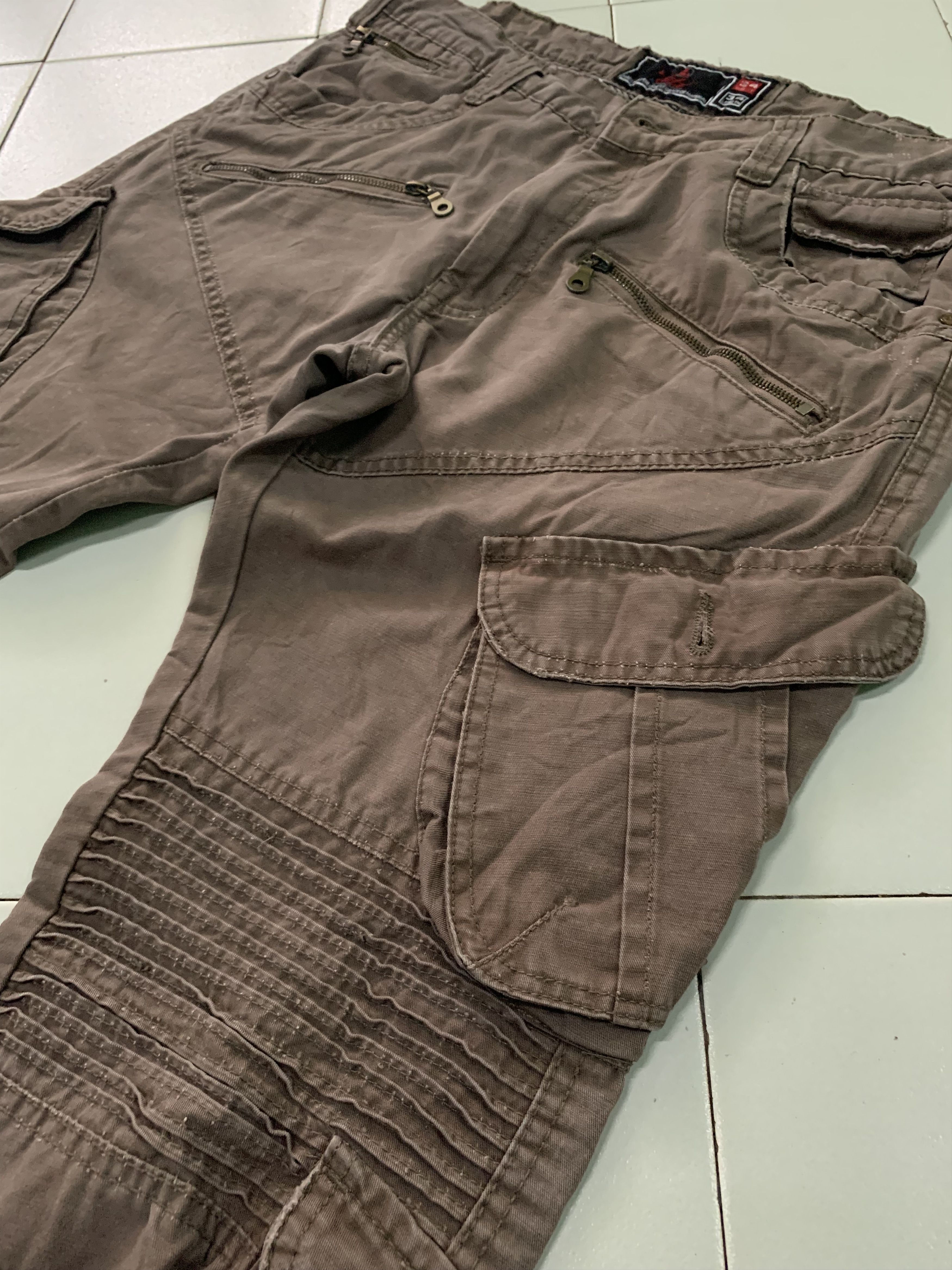 Japanese Brand Elite Cargo Pants / Tactical Pants Multipocket Size US 36 / EU 52 - 11 Thumbnail