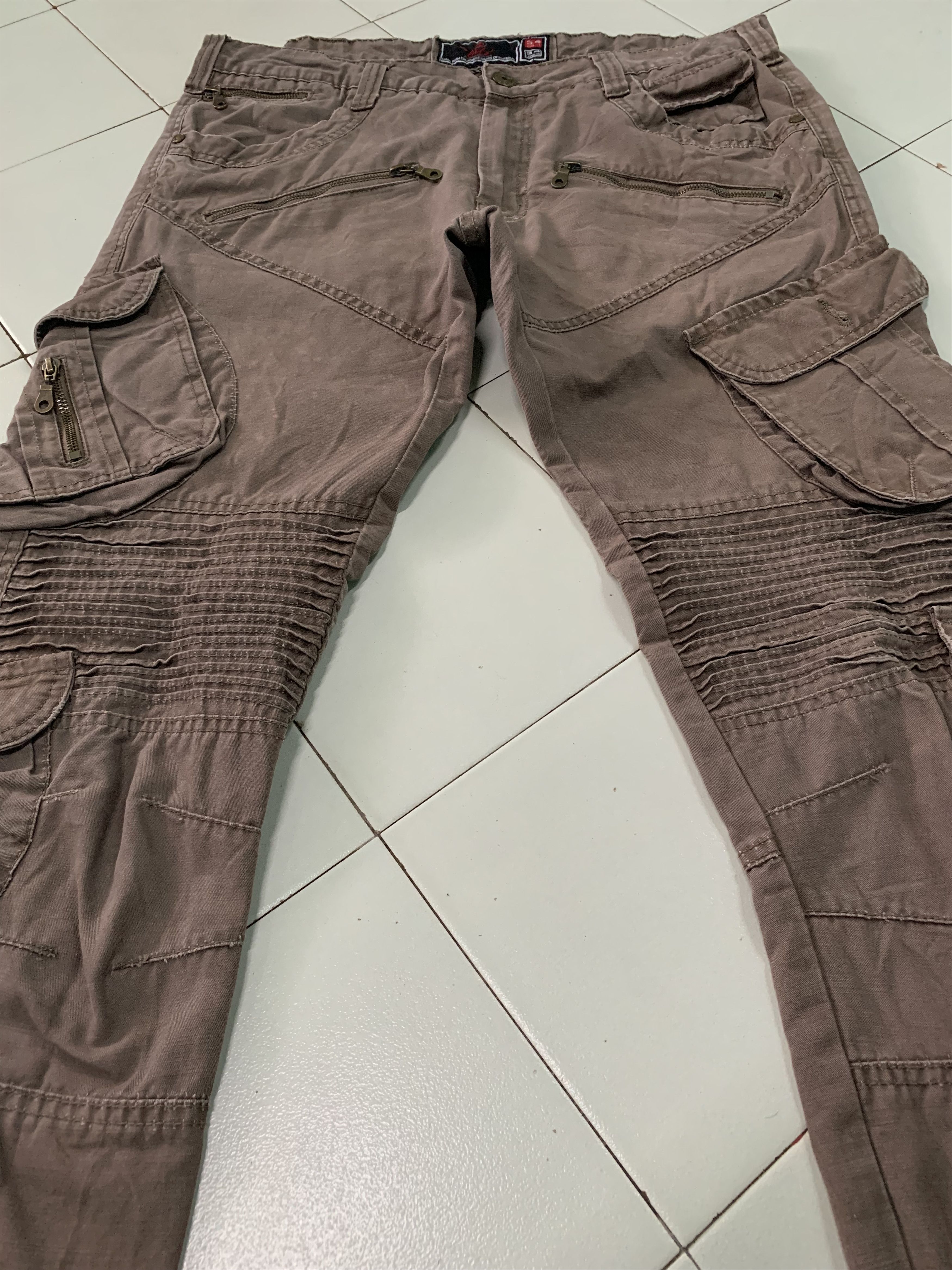 Japanese Brand Elite Cargo Pants / Tactical Pants Multipocket Size US 36 / EU 52 - 3 Thumbnail