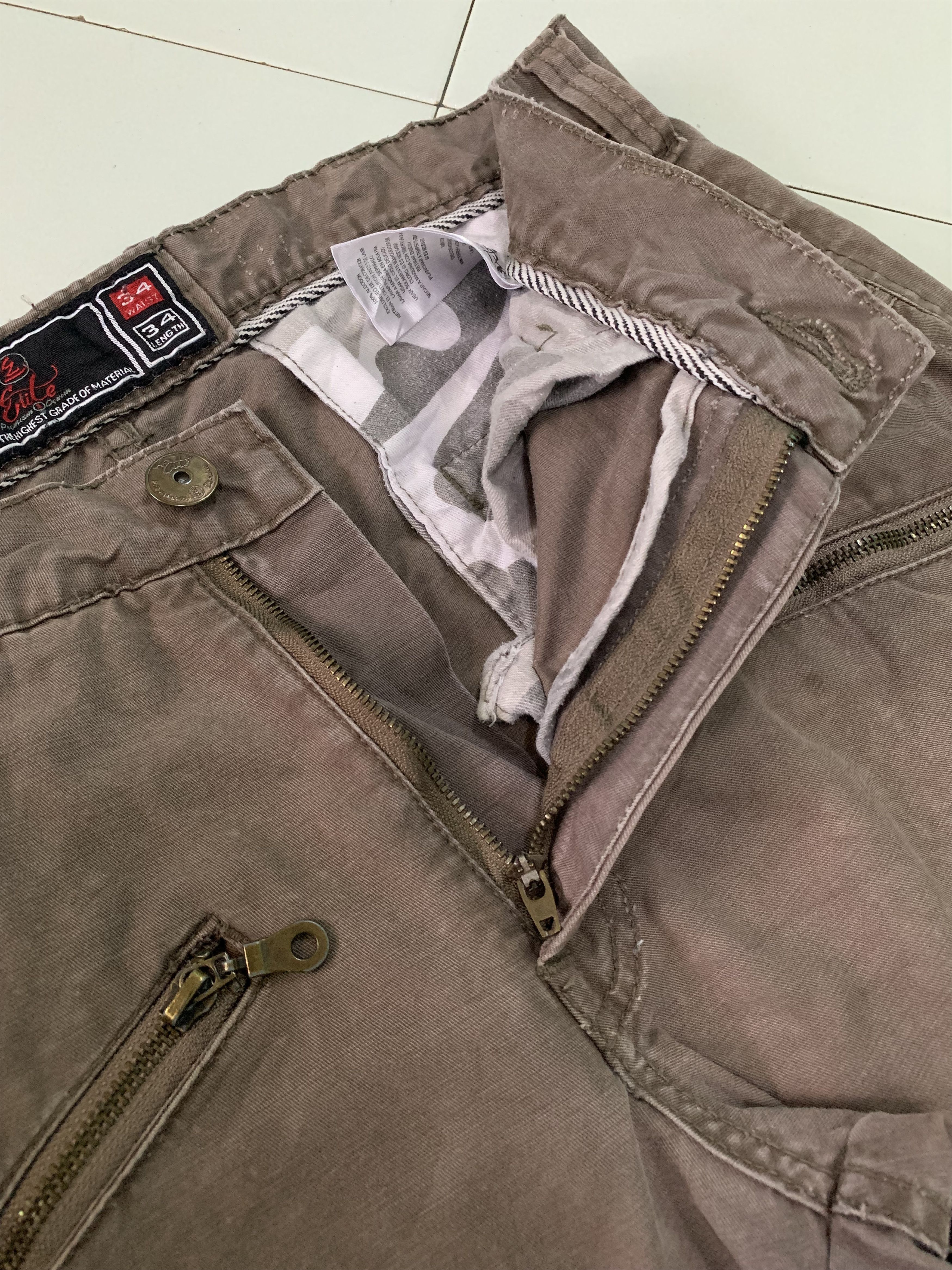 Japanese Brand Elite Cargo Pants / Tactical Pants Multipocket Size US 36 / EU 52 - 9 Thumbnail