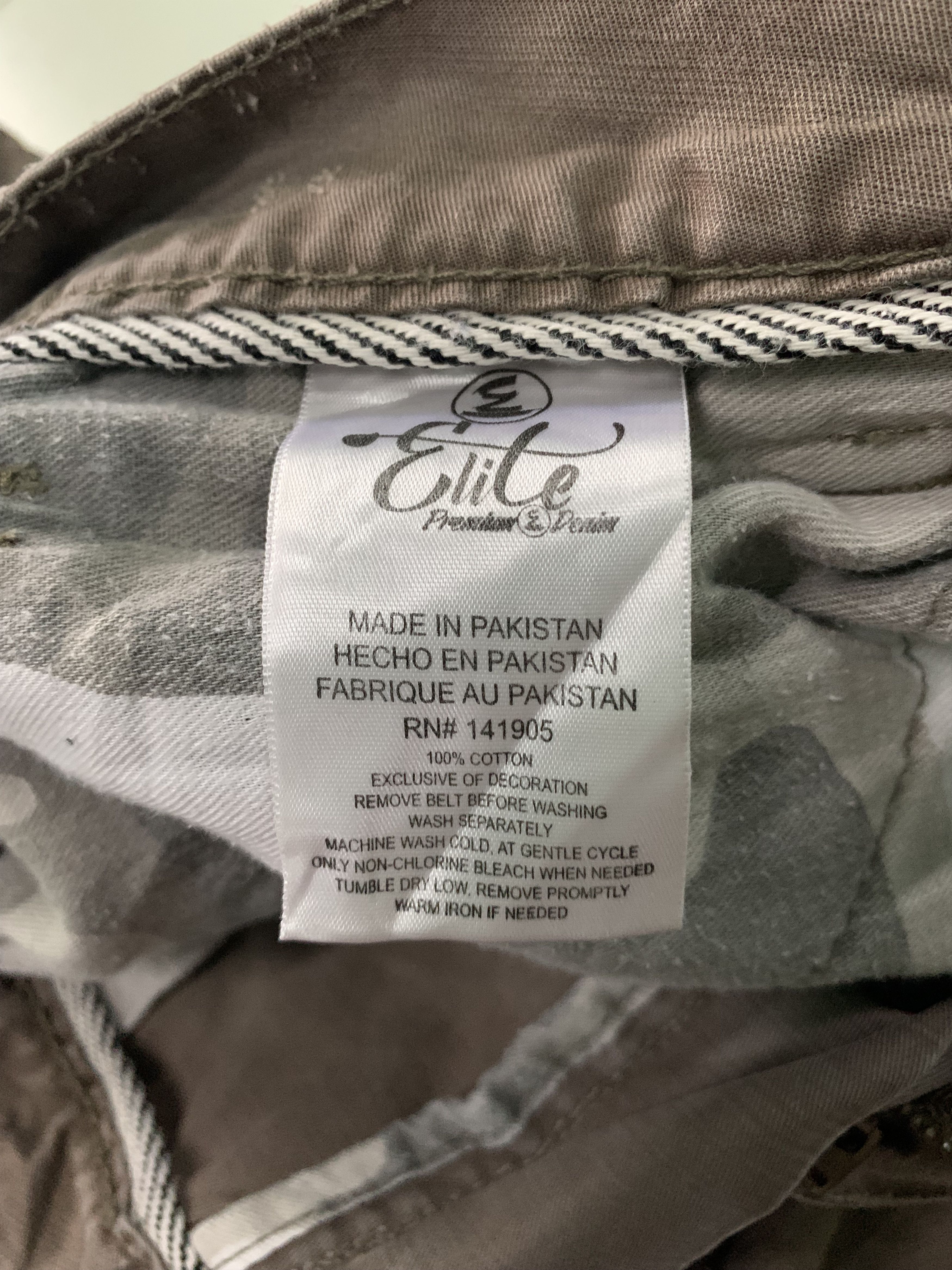 Japanese Brand Elite Cargo Pants / Tactical Pants Multipocket Size US 36 / EU 52 - 13 Thumbnail