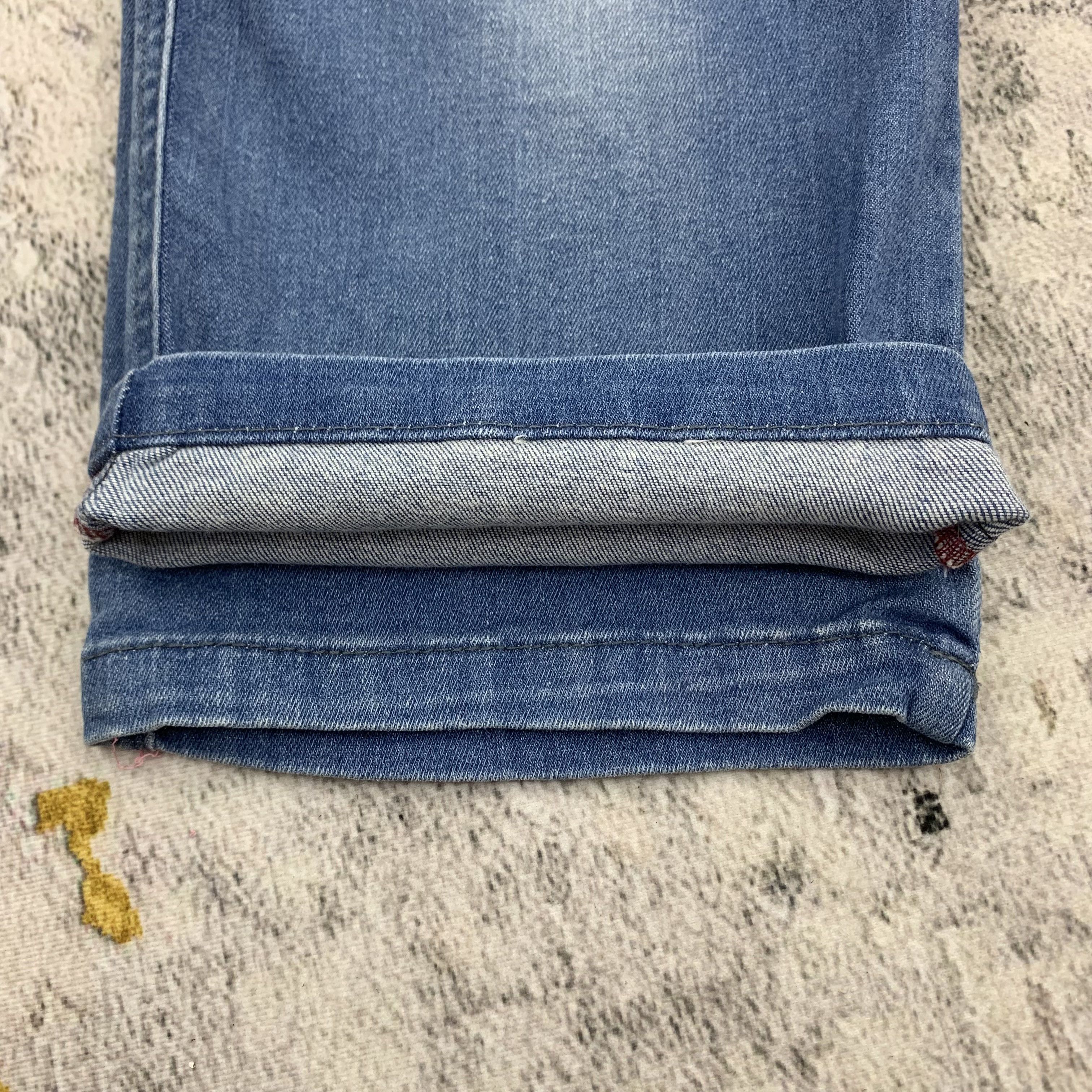 Japanese Brand Blue Jeans Cargo Pants Denim Size US 32 / EU 48 - 7 Thumbnail