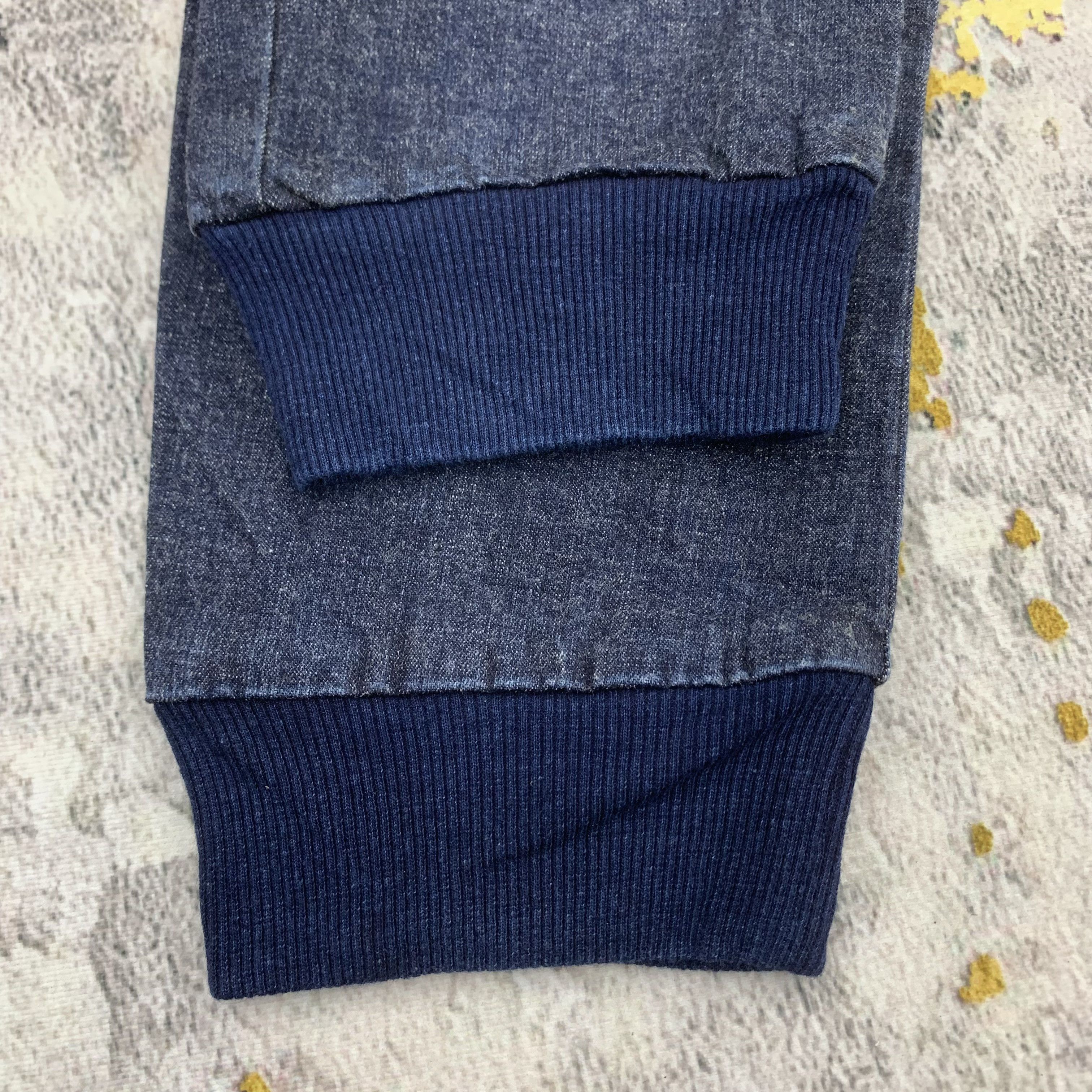 Japanese Brand Long Rise Jeans Blue Denim Size US 29 - 6 Thumbnail