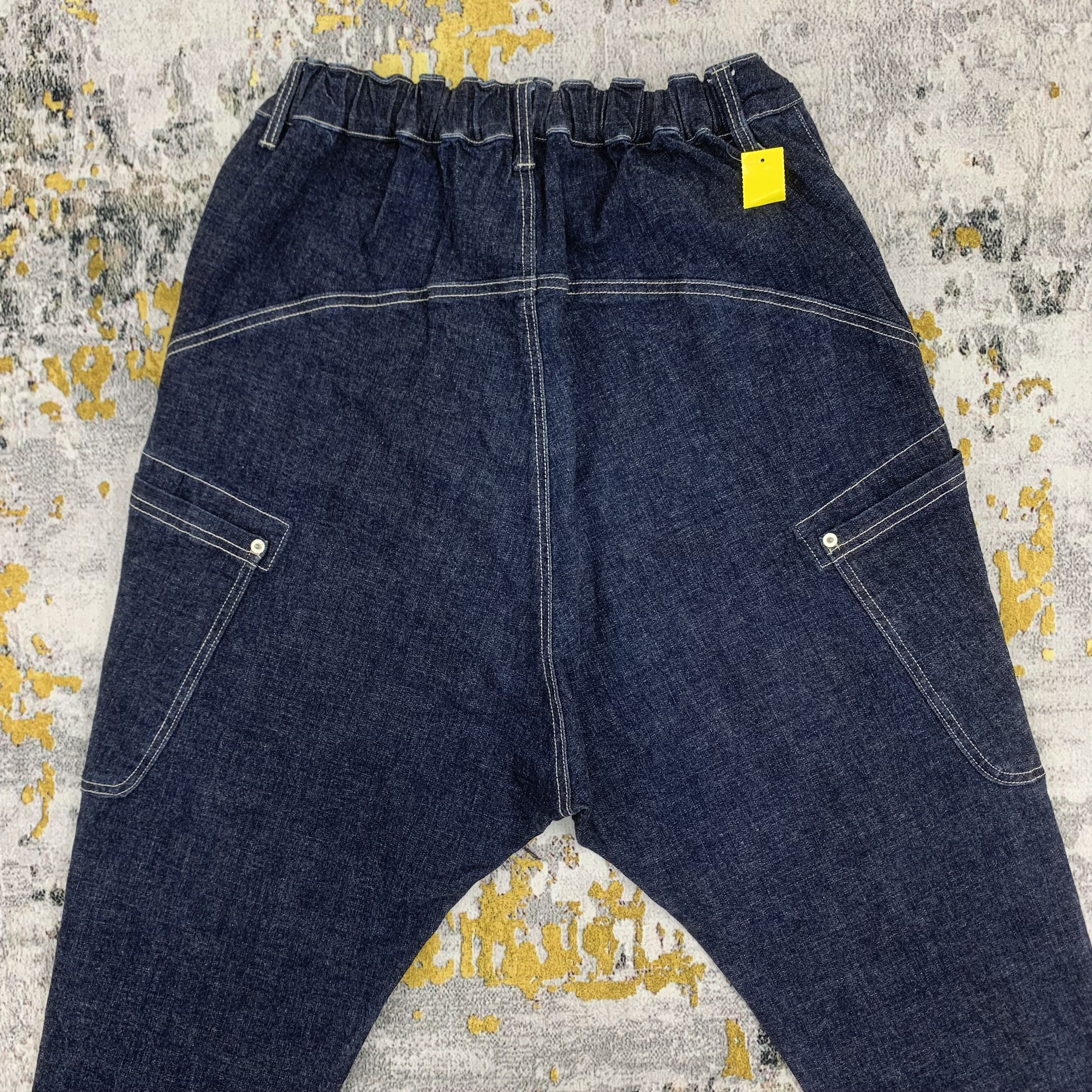 Japanese Brand Long Rise Jeans Blue Denim Size US 29 - 5 Thumbnail