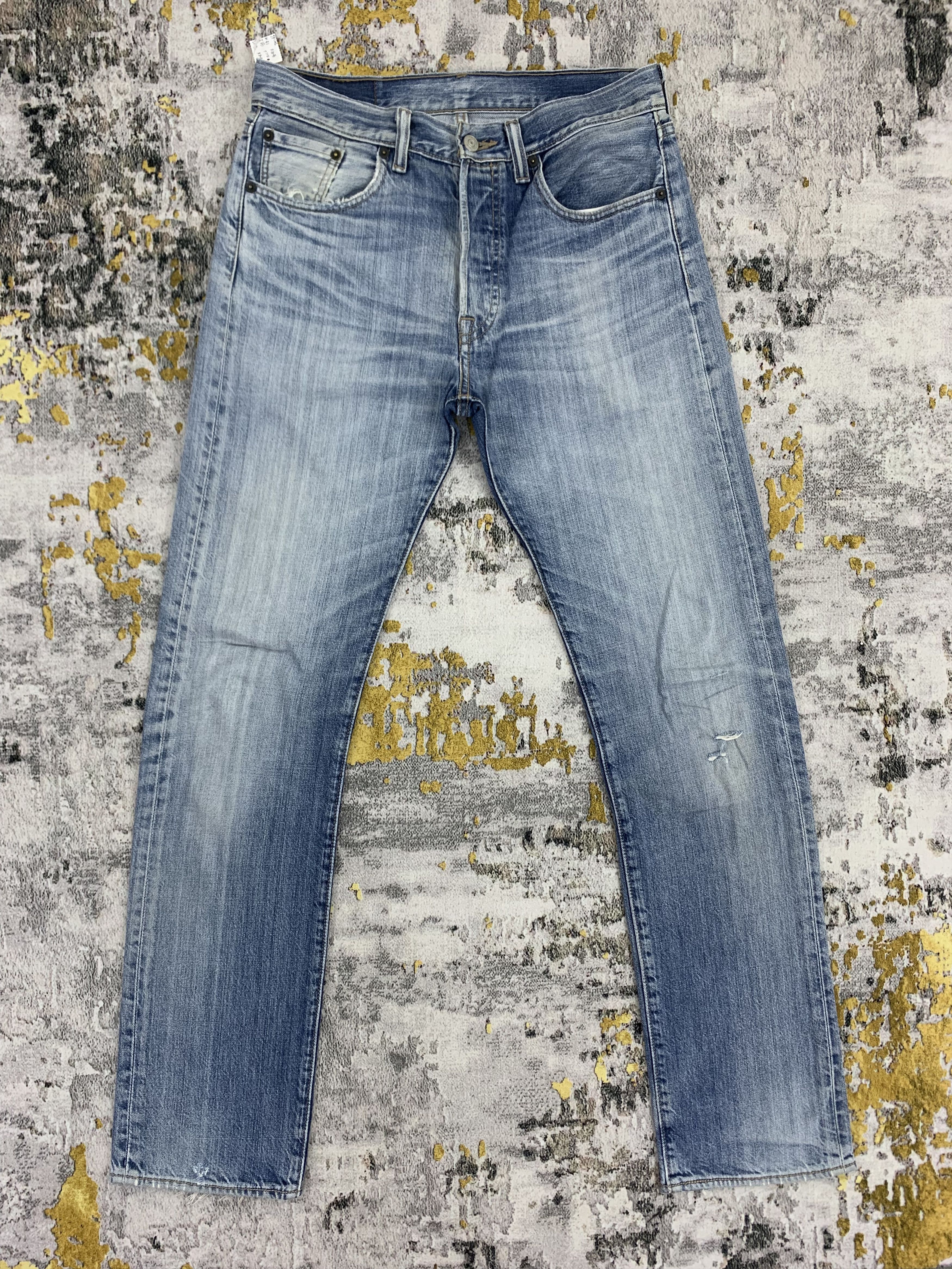 Levi's Vintage Levi's Jeans 501 Blue Denim Size US 31 - 1 Thumbnail