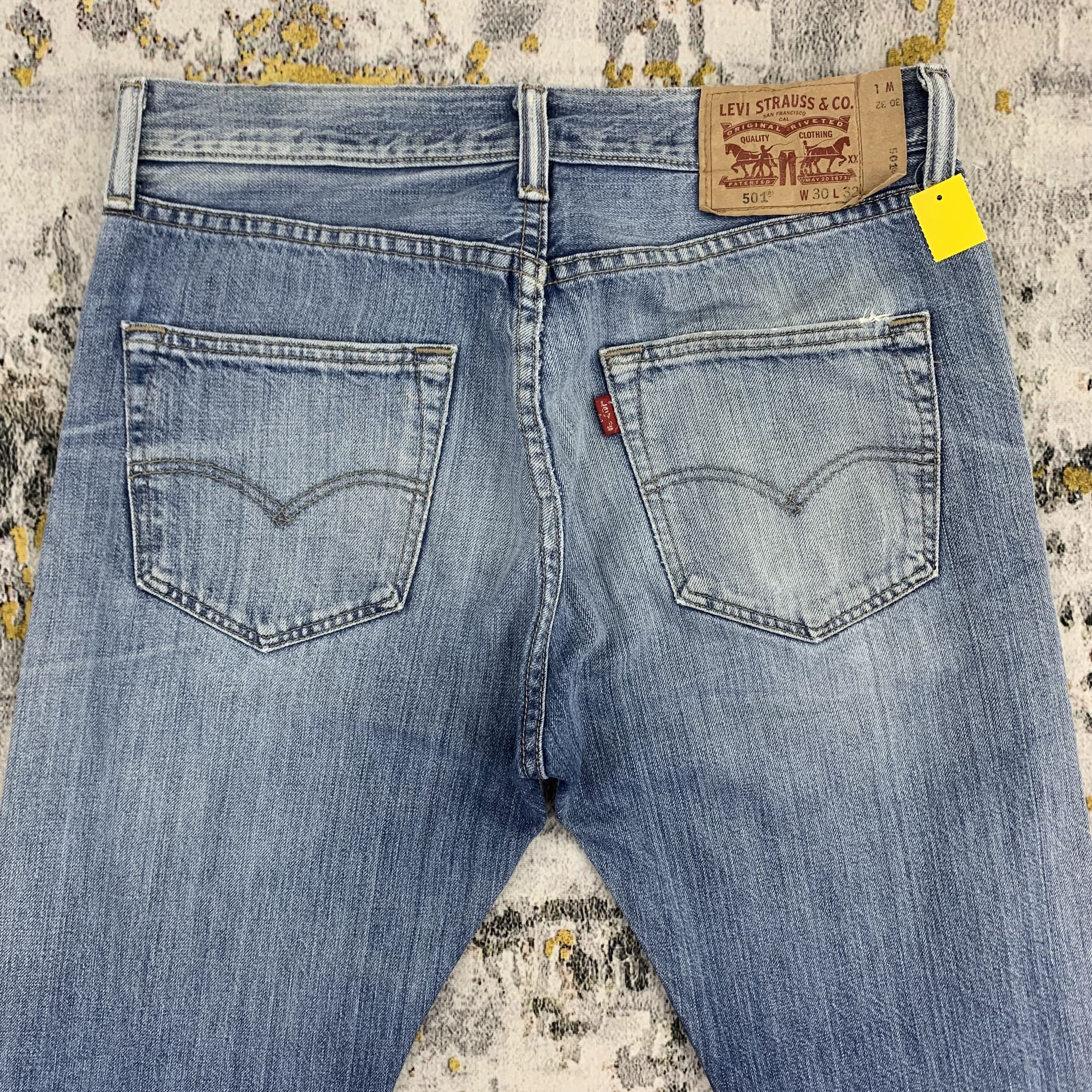 Levi's Vintage Levi's Jeans 501 Blue Denim Size US 31 - 6 Thumbnail