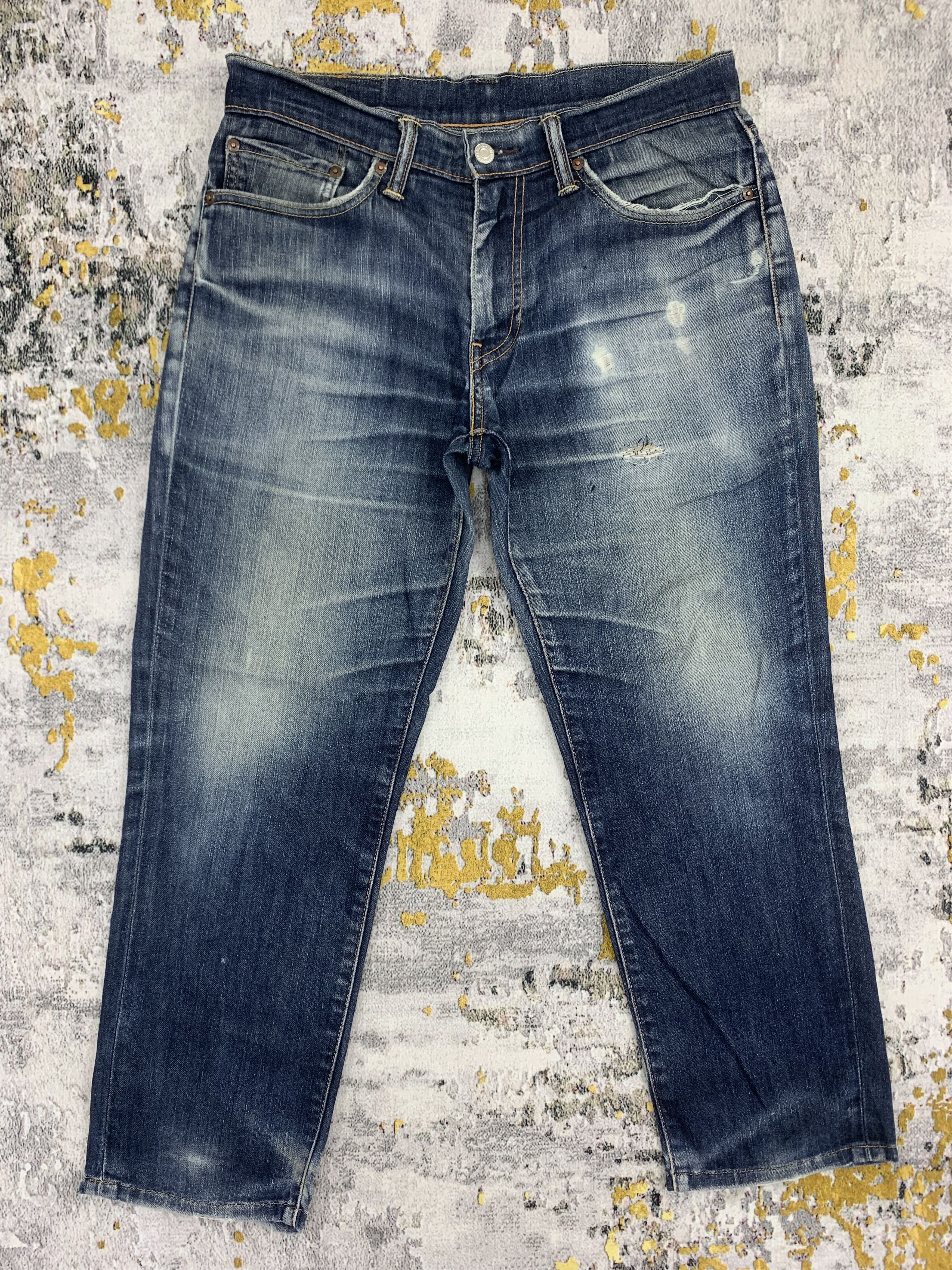 Levi's Distressed Blue Ripped Levi's Jeans 511 Size US 32 / EU 48 - 1 Thumbnail