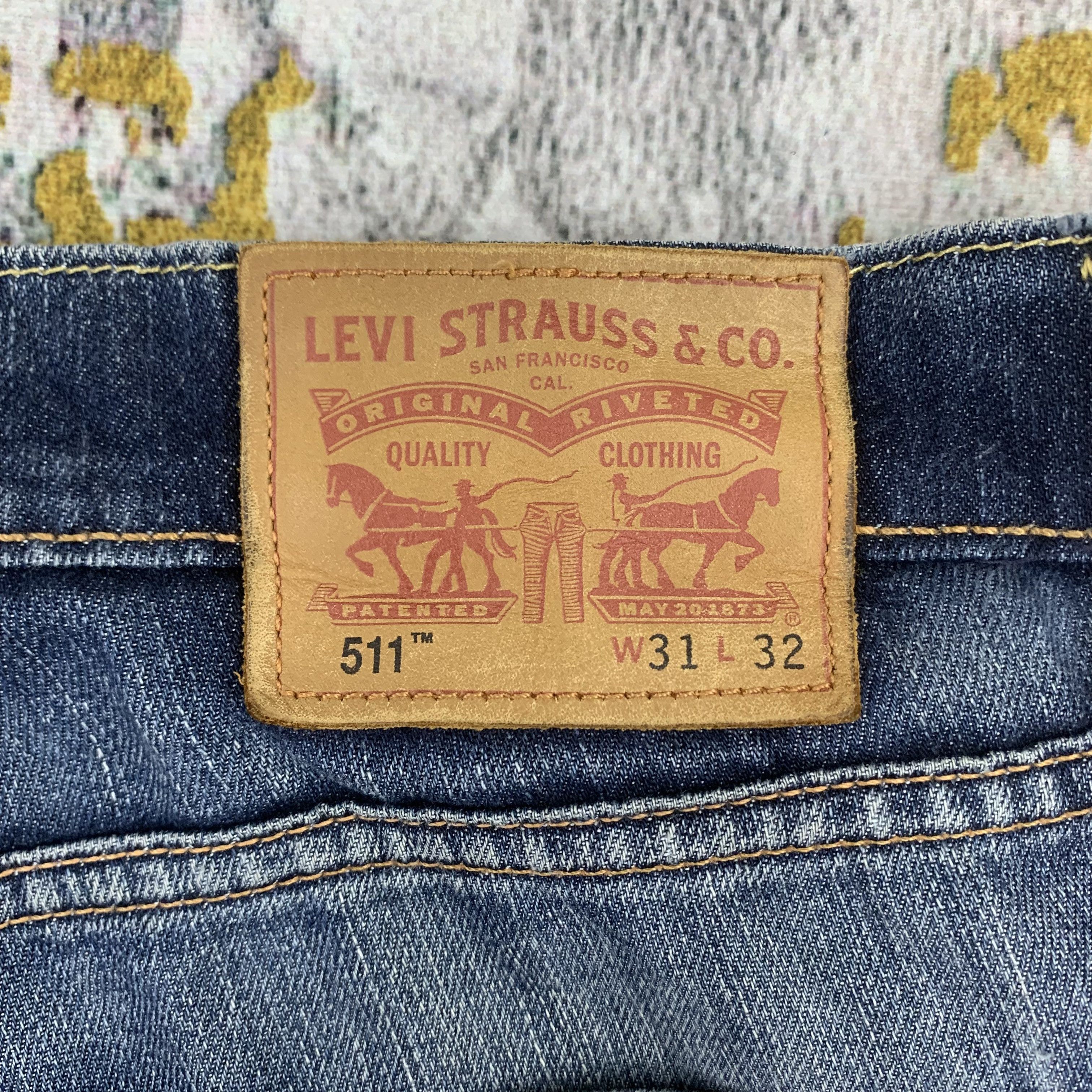 Levi's Distressed Blue Ripped Levi's Jeans 511 Size US 32 / EU 48 - 6 Thumbnail