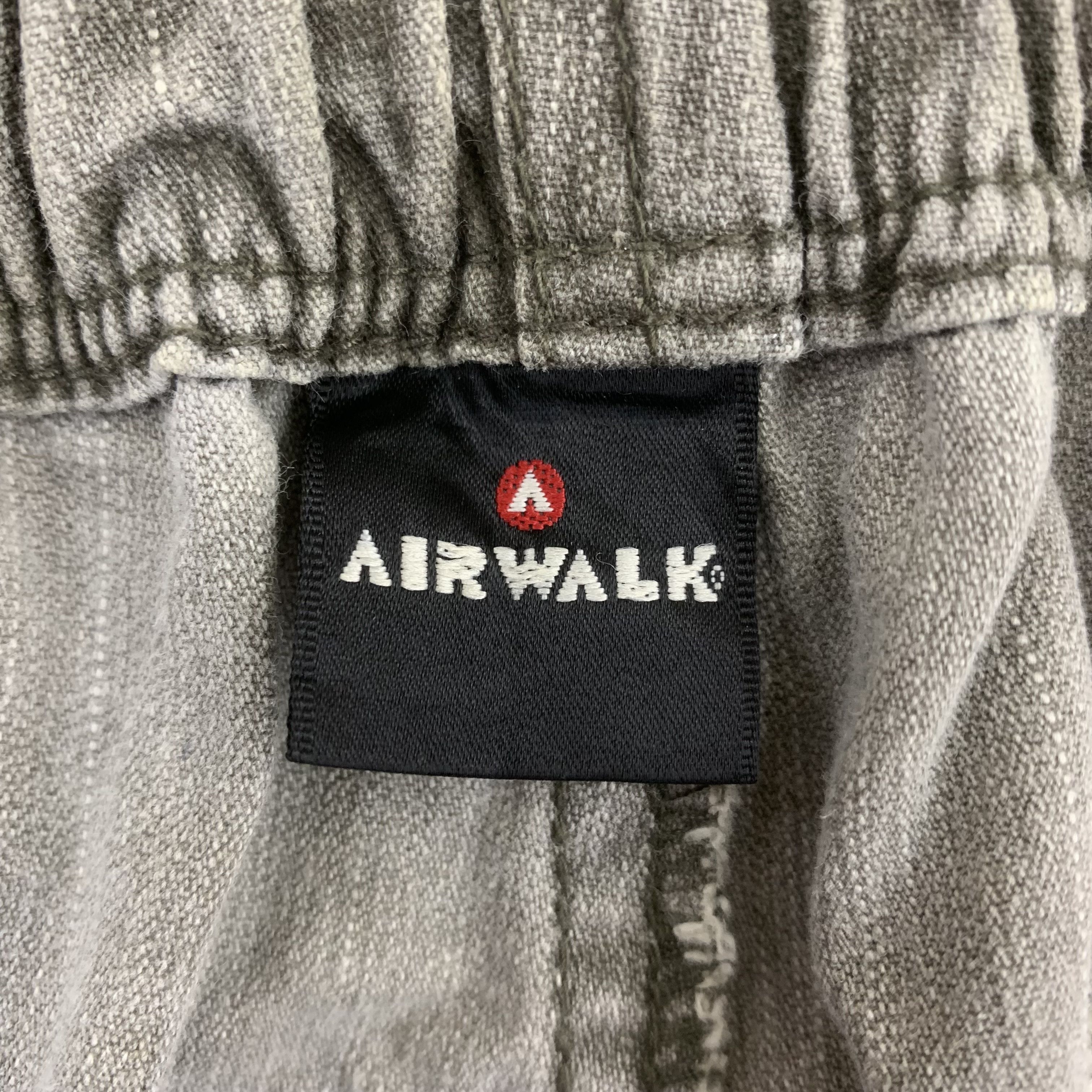 Japanese Brand Airwalk Cargo Pants Stretch Thick Cotton Multi Pocket Size US 32 / EU 48 - 11 Thumbnail