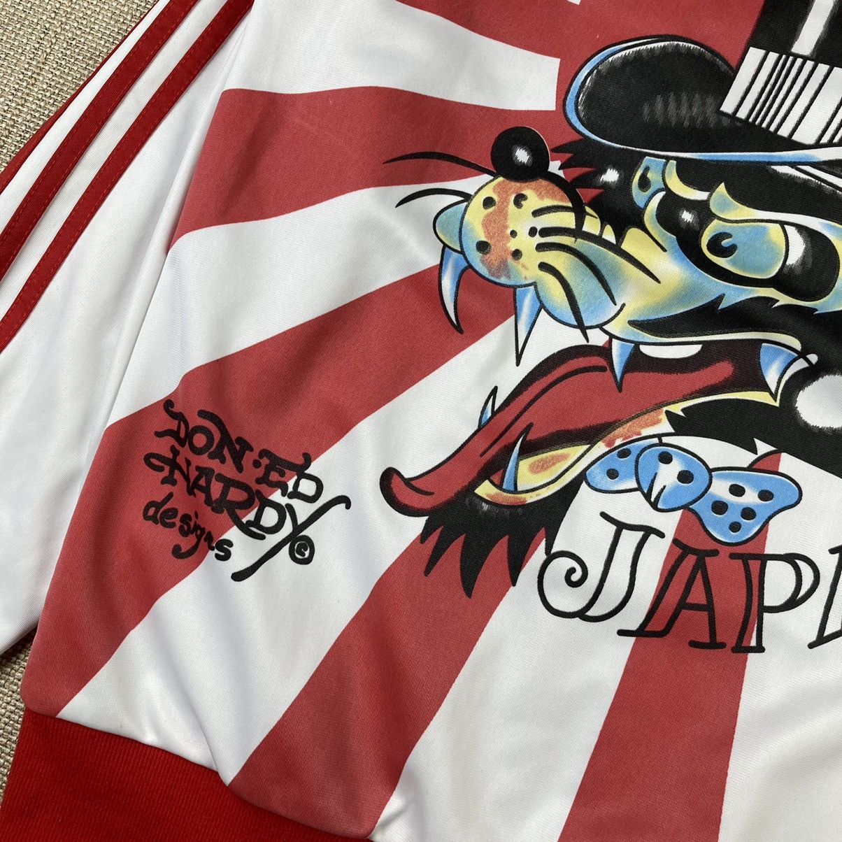 Christian Audigier × Ed Hardy Ed Hardy by Christian Audigier Japan flag zip sweatshirt Size US M / EU 48-50 / 2 - 7 Thumbnail