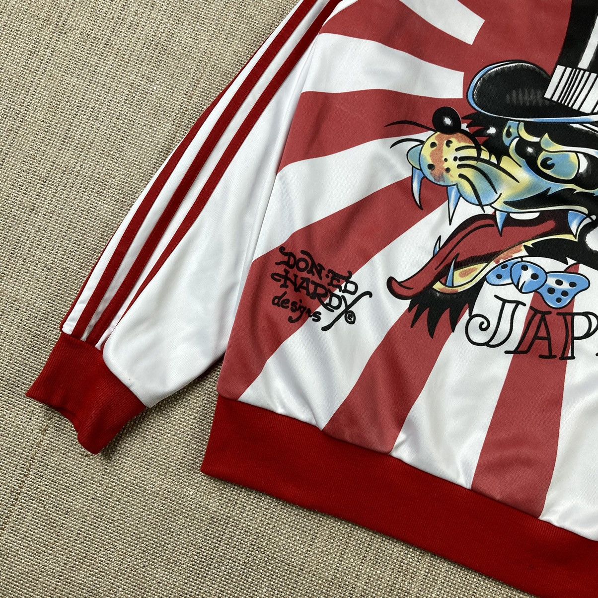 Christian Audigier × Ed Hardy Ed Hardy by Christian Audigier Japan flag zip sweatshirt Size US M / EU 48-50 / 2 - 6 Thumbnail