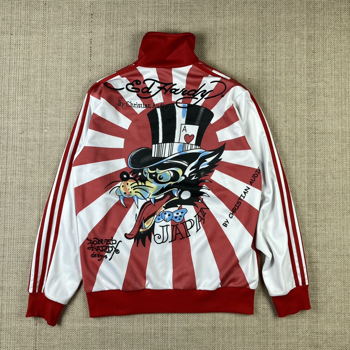 Christian Audigier × Ed Hardy Ed Hardy by Christian Audigier Japan flag zip sweatshirt Size US M / EU 48-50 / 2 - 1 Thumbnail