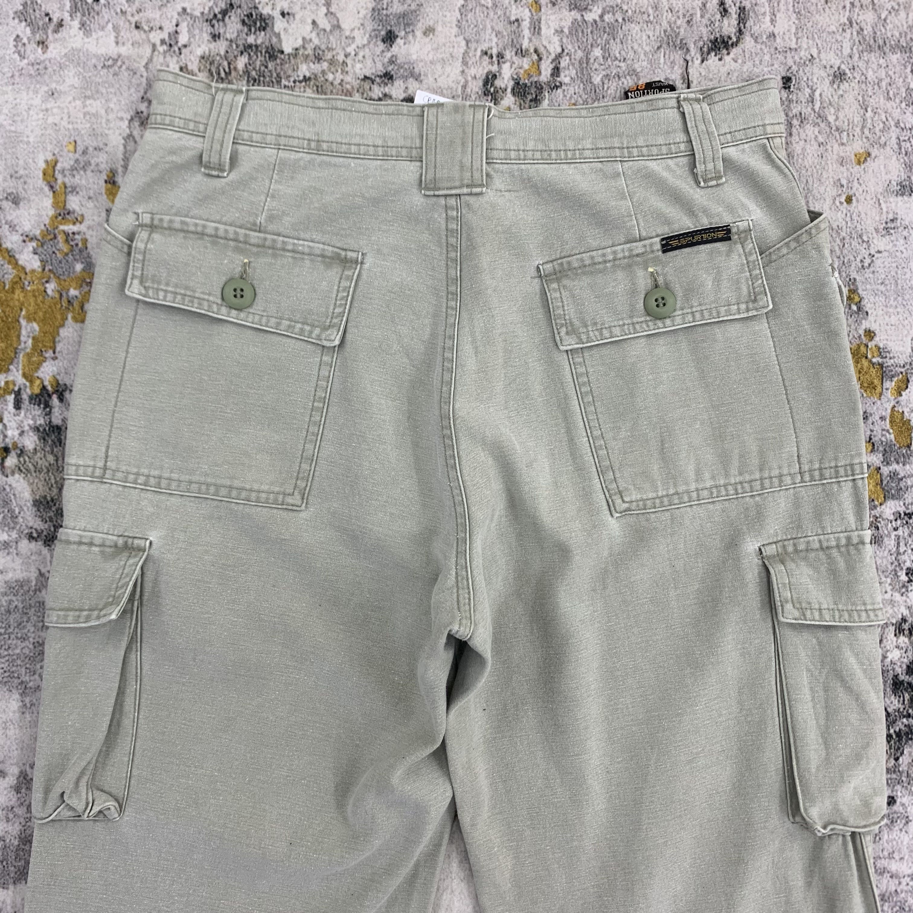 Japanese Brand Vintage Spurtion Cargo Pants Multi Pocket Size US 30 / EU 46 - 4 Thumbnail