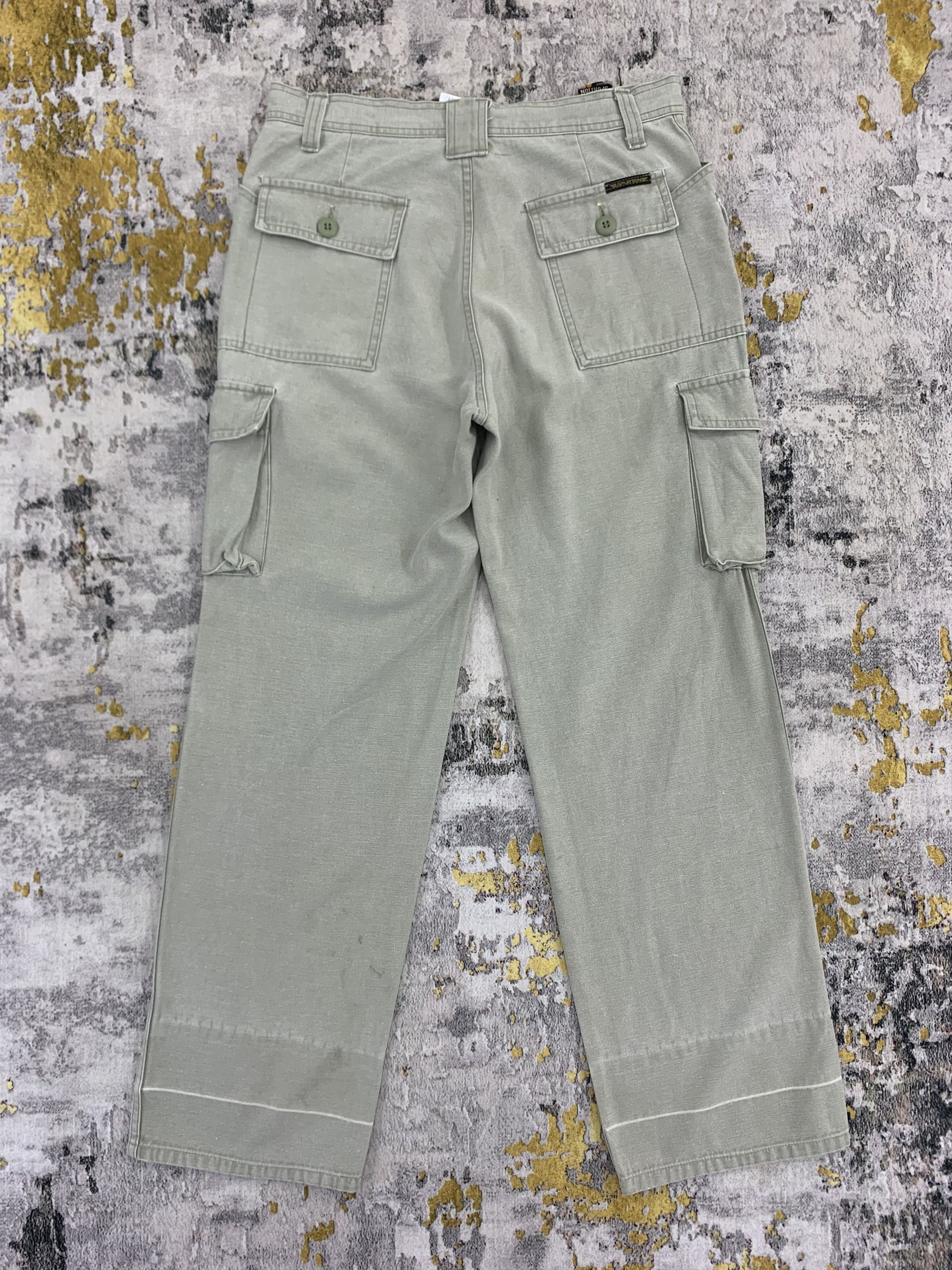 Japanese Brand Vintage Spurtion Cargo Pants Multi Pocket Size US 30 / EU 46 - 3 Thumbnail