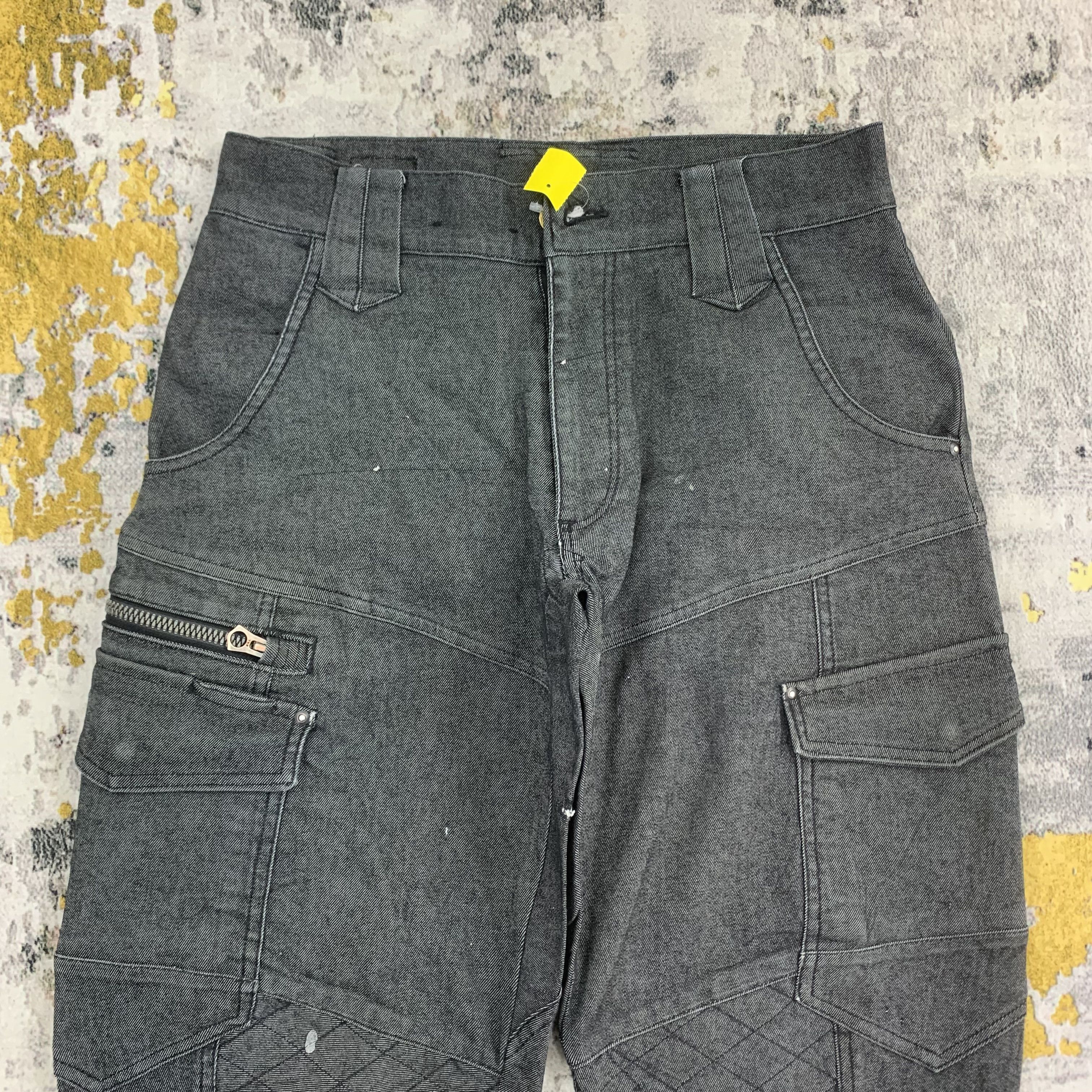 Japanese Brand Hooh Japan Vintage Cargo Pants | Vintage Casual Pants Size US 28 / EU 44 - 2 Thumbnail